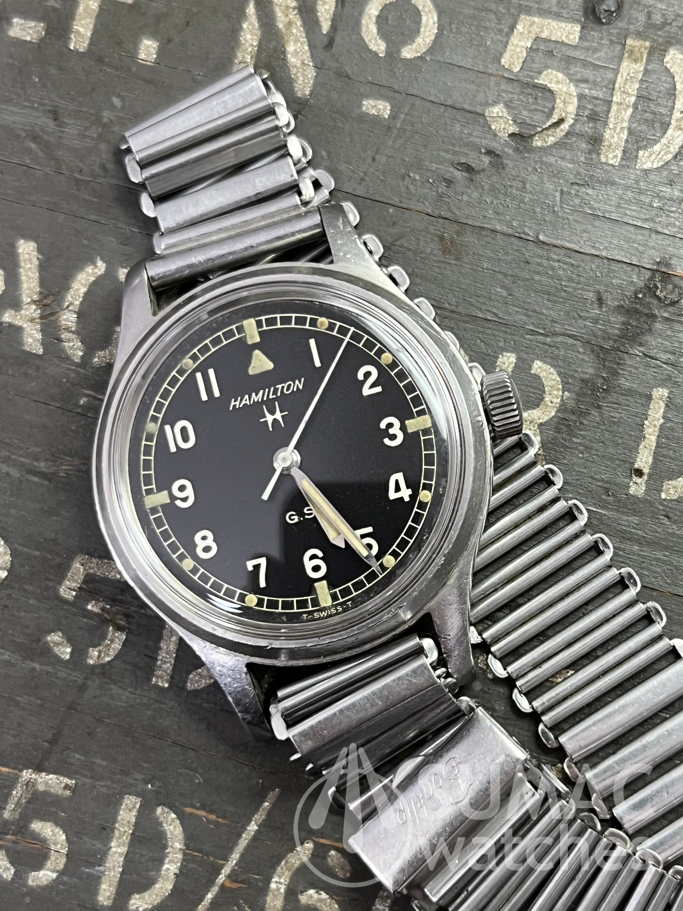 c1967 Hamilton GS Tropicalised cal S75S - very nice condition