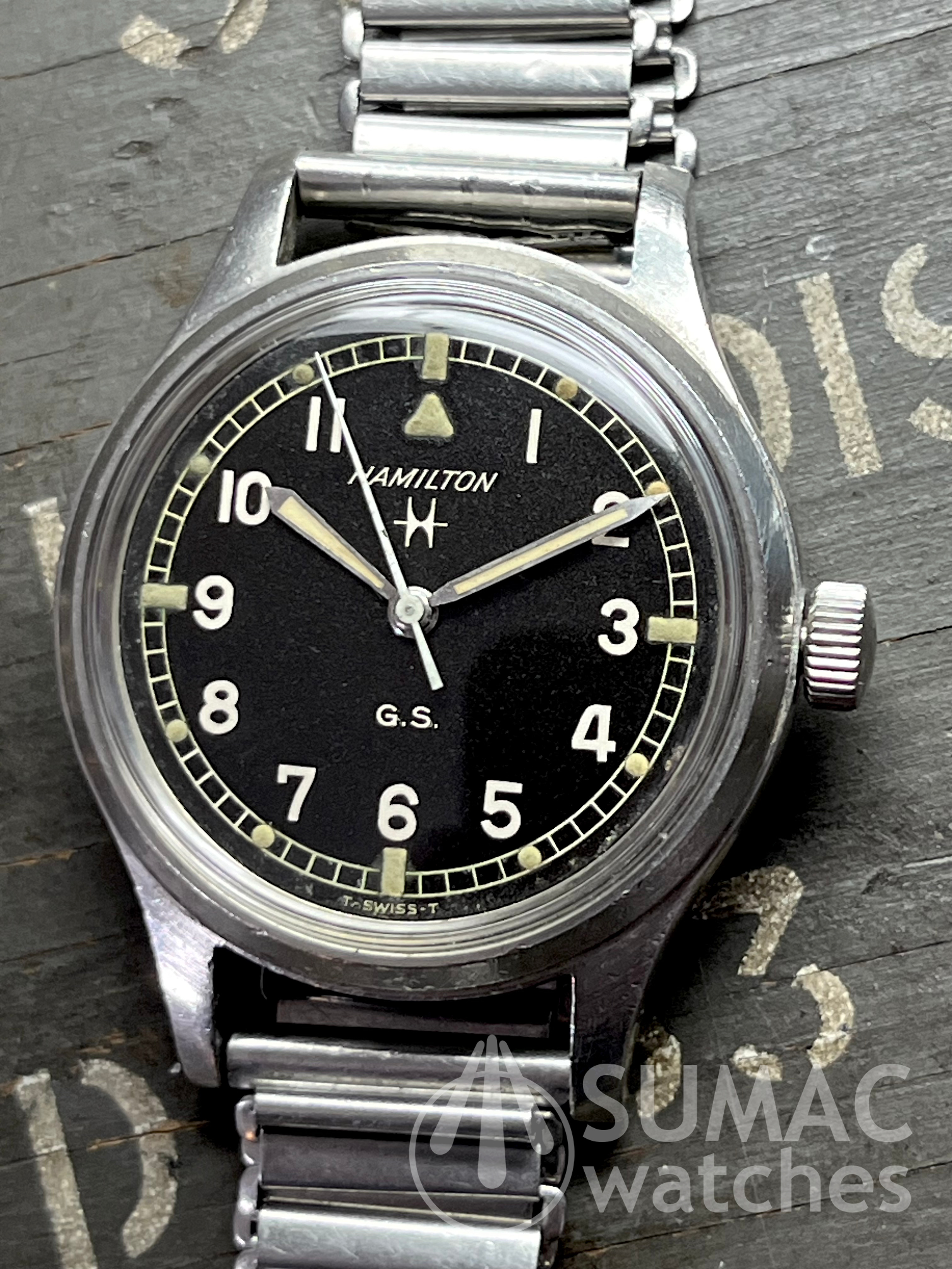 c1967 Hamilton GS Tropicalised cal S75S - very nice condition