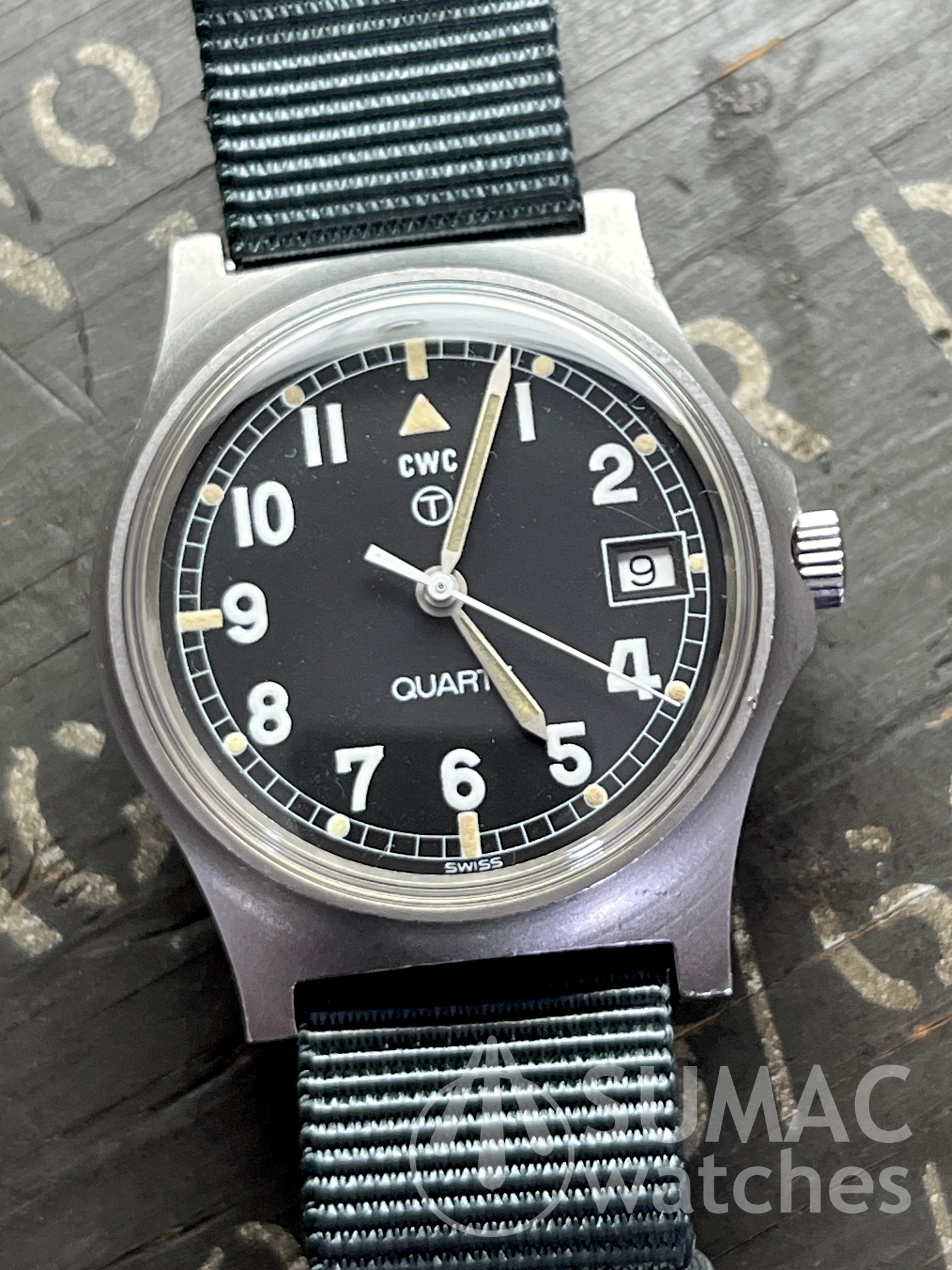 1980/81 CWC G10 'Fatboy' Navigator MoD issue quartz field watch