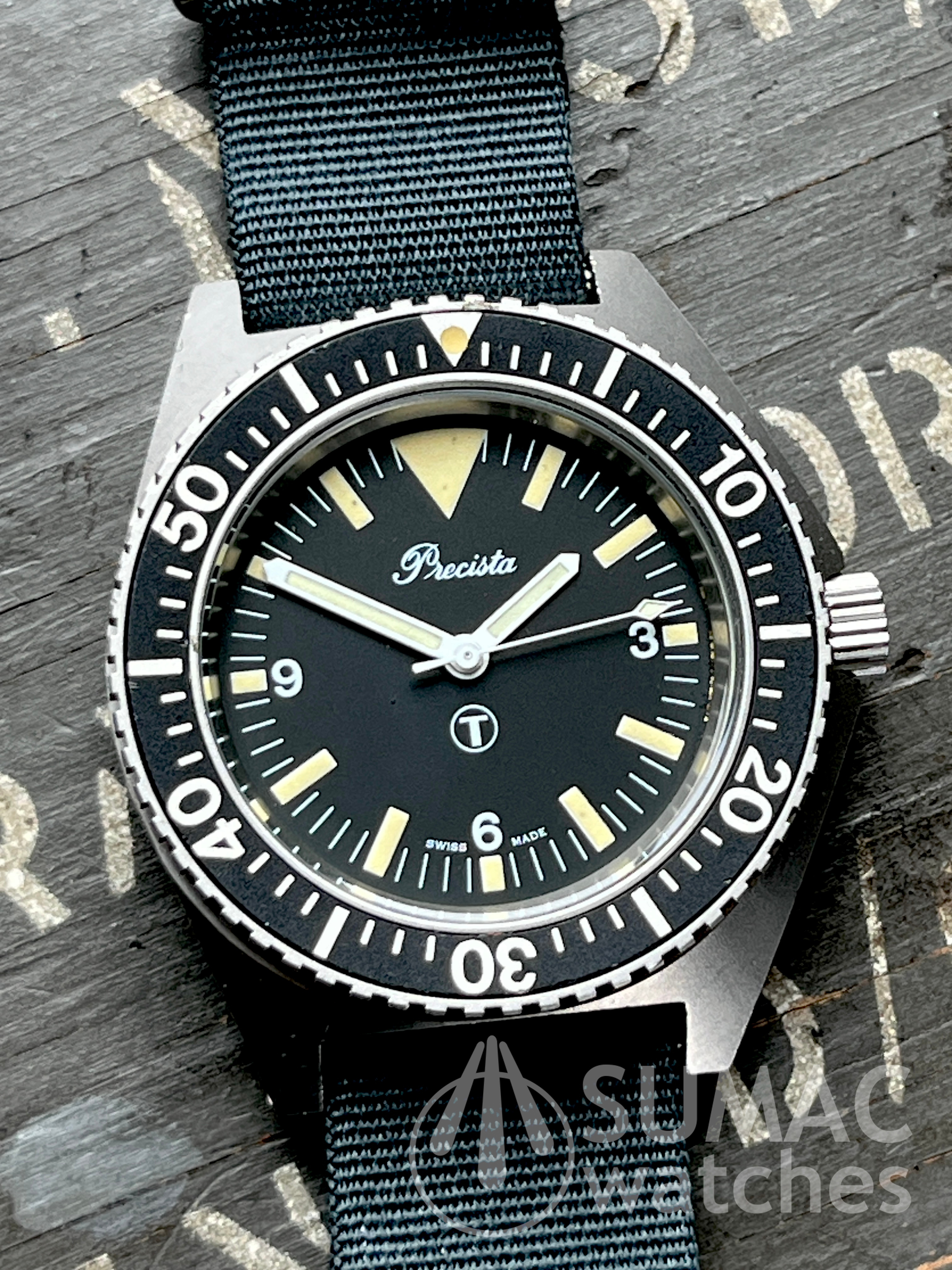 1993 issued Precista Royal Navy diver - rare watch