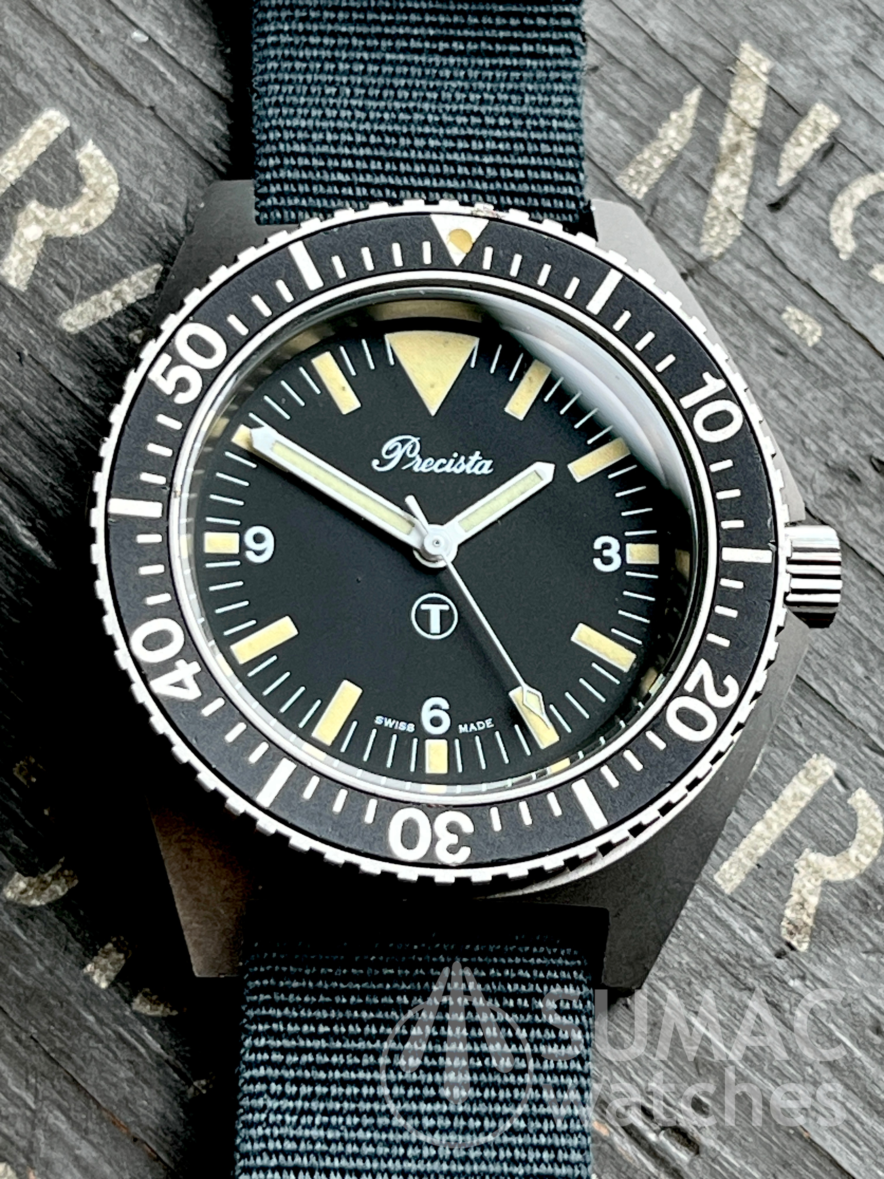 1993 issued Precista Royal Navy diver - rare watch
