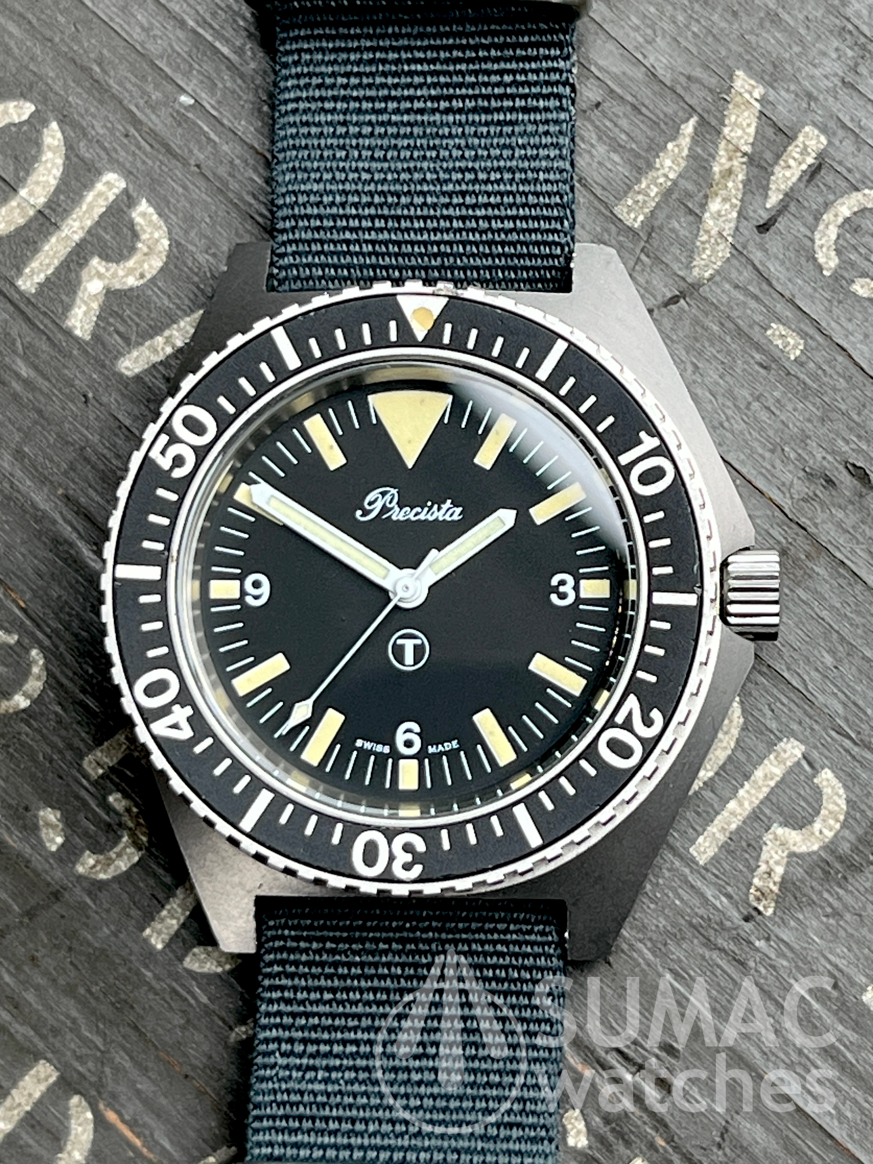 1993 issued Precista Royal Navy diver - rare watch