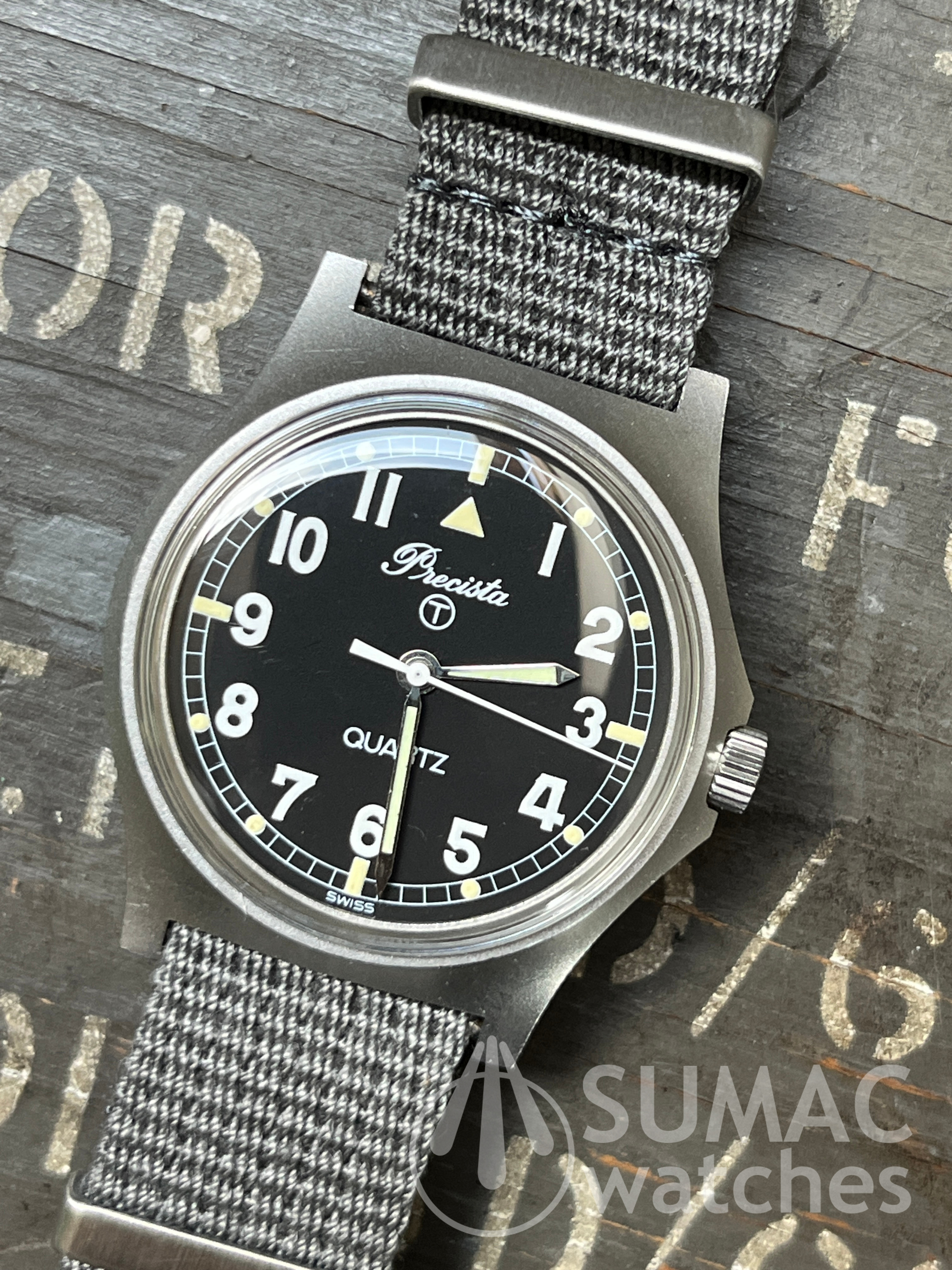 1984 Precista G10 6BB RAF issue field watch
