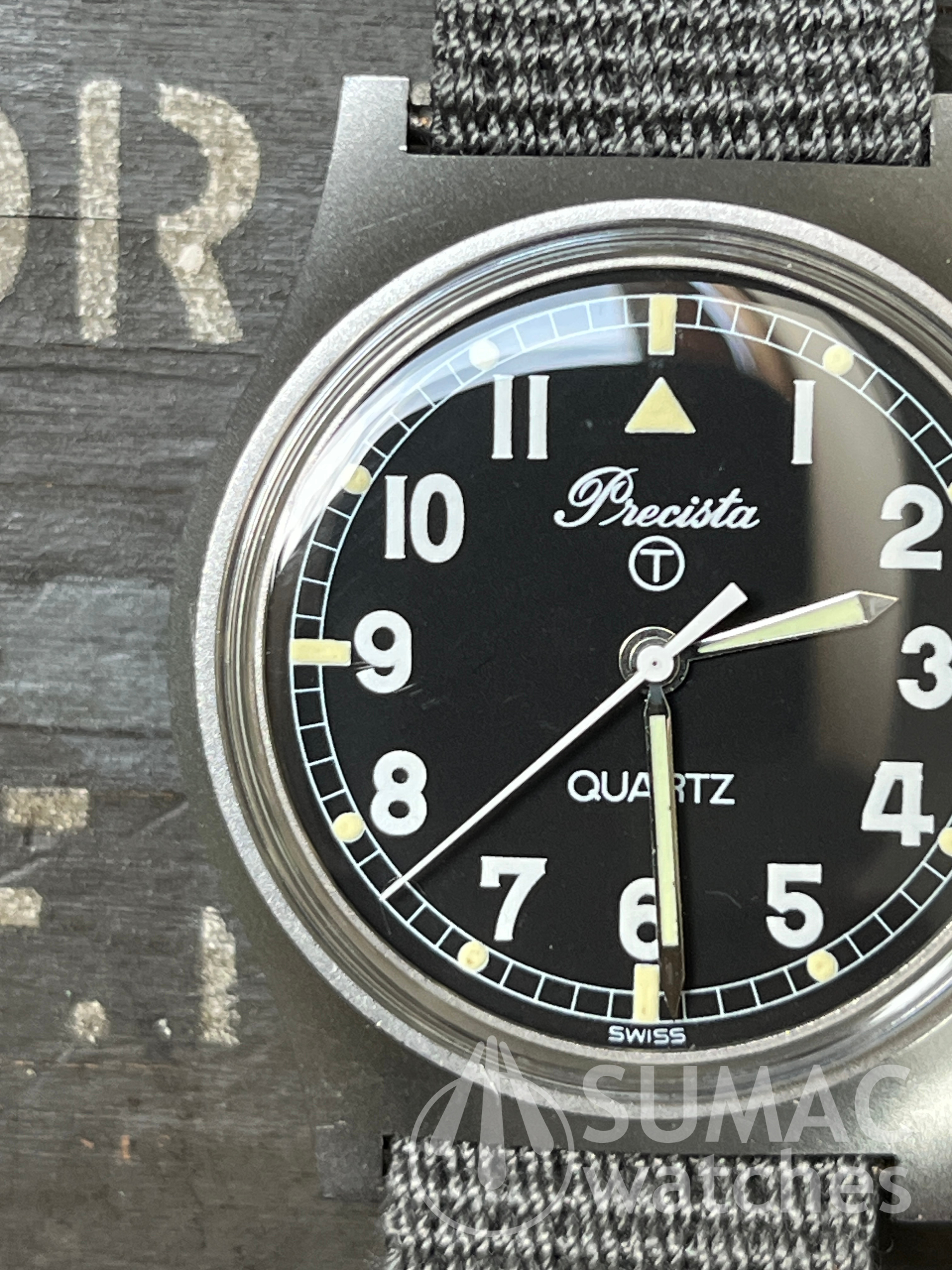 1984 Precista G10 6BB RAF issue field watch