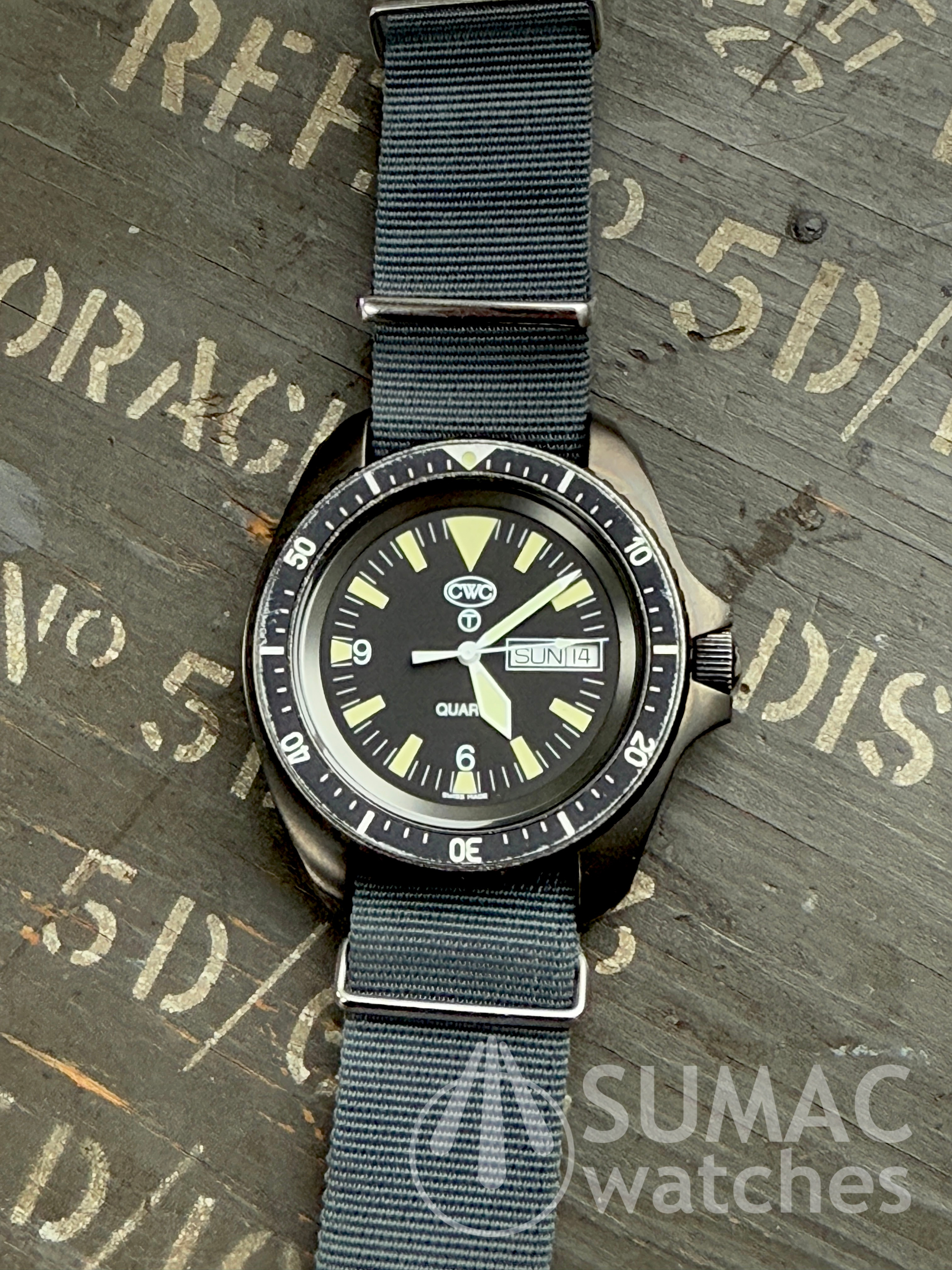 Rare 1999 issued CWC SBS (0555) diver