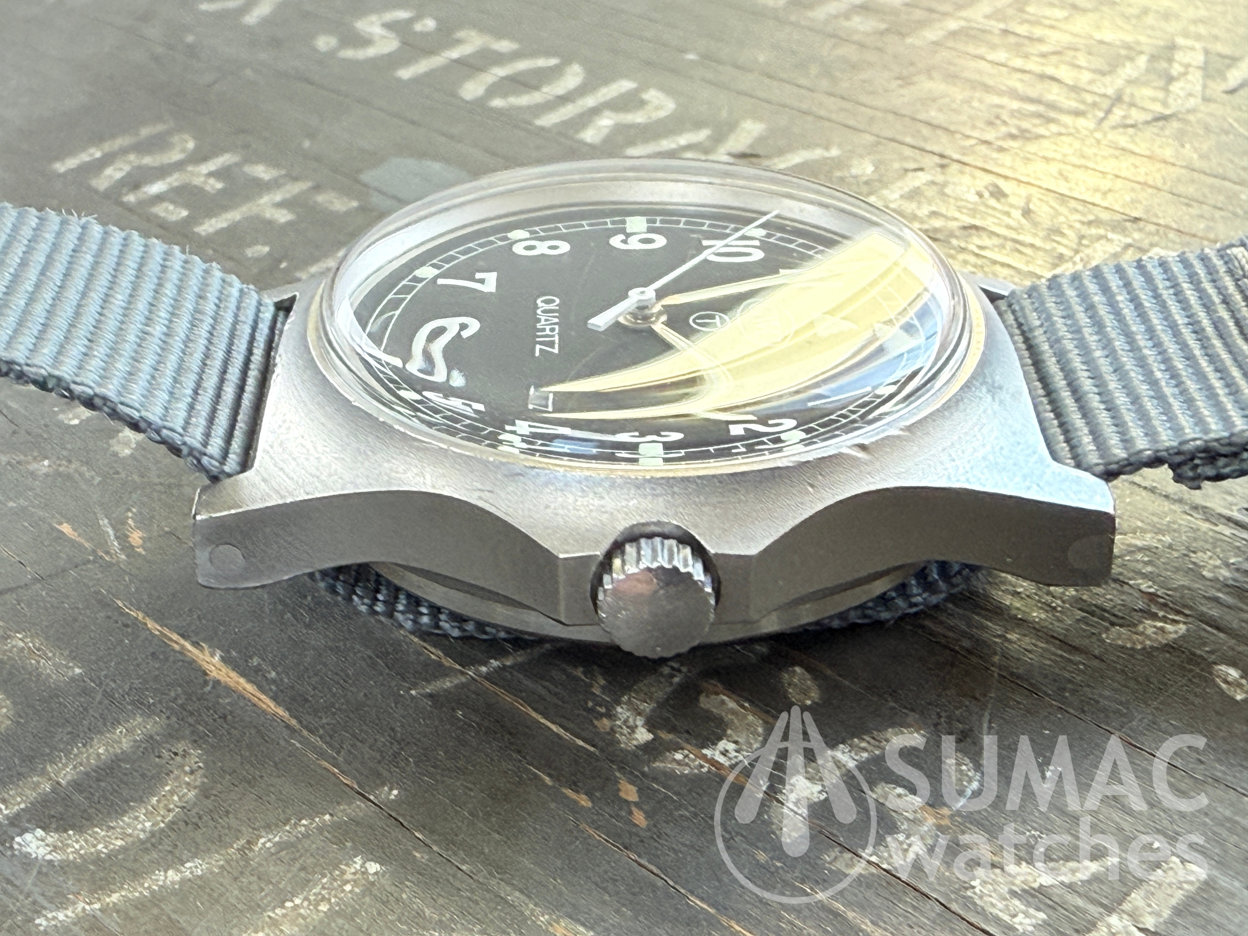 1982 CWC G10 'Fatboy' British army issue field watch - hacking seconds