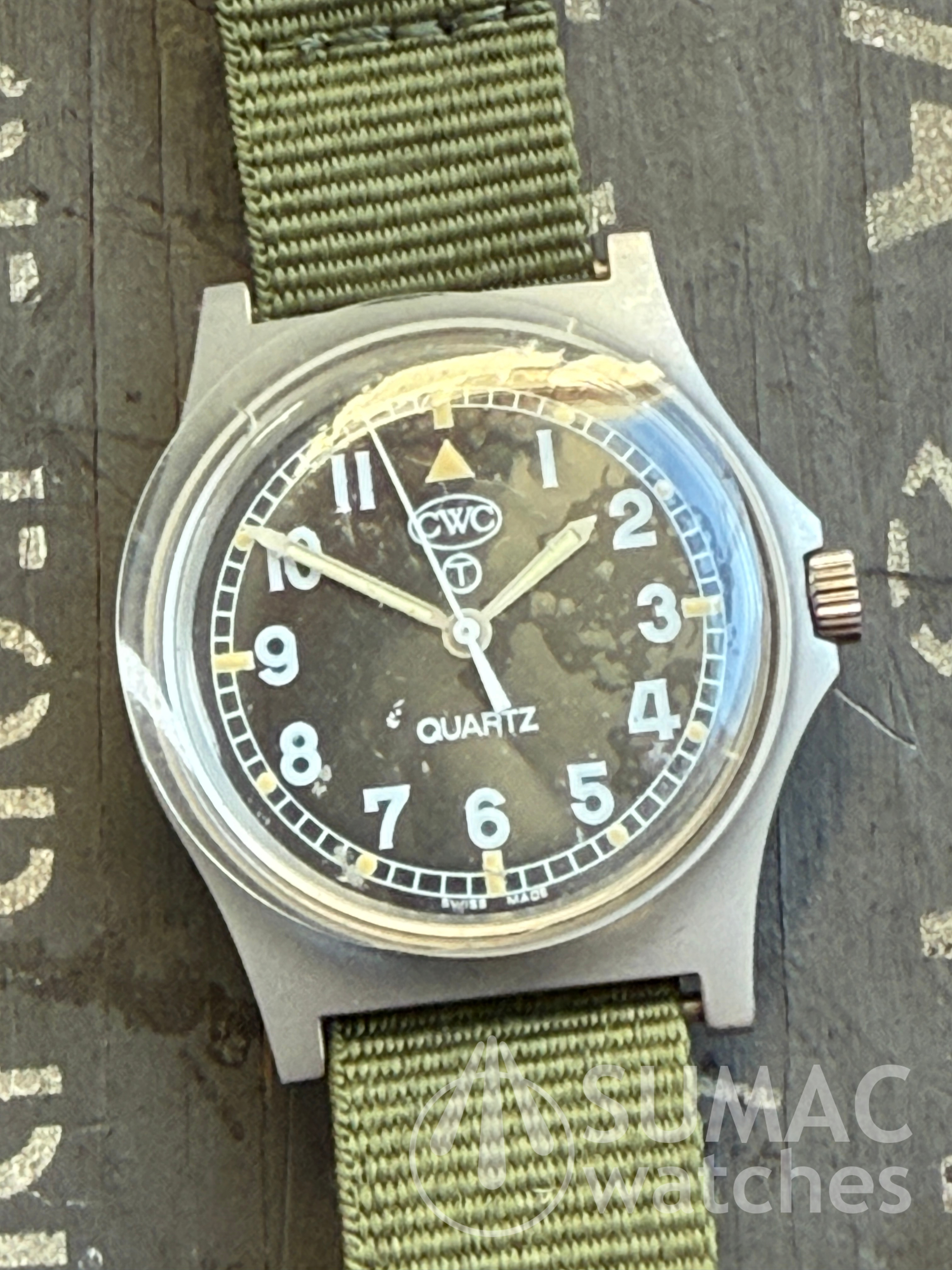 2006 CWC G10 British Army (W10) issue quartz field watch