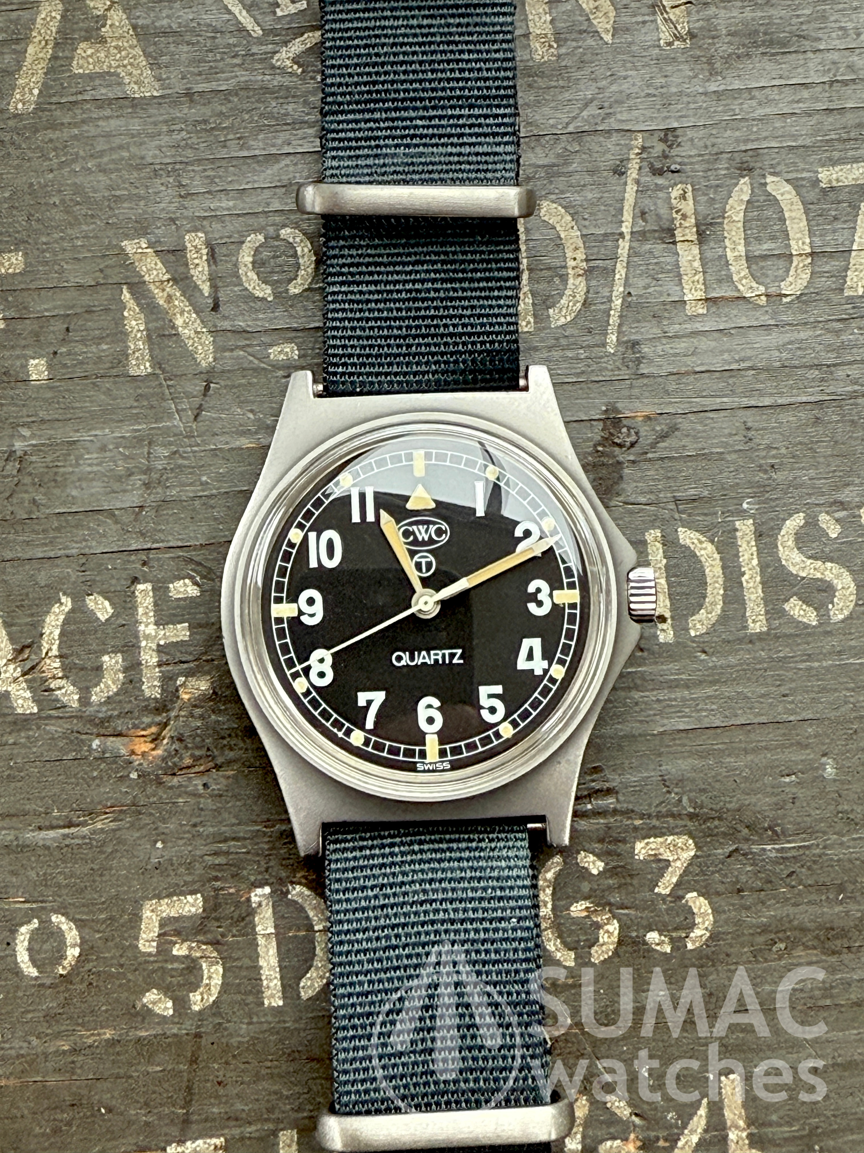 Rare 1983 CWC G10 offset hatch 'Medium Fatboy' Army issue