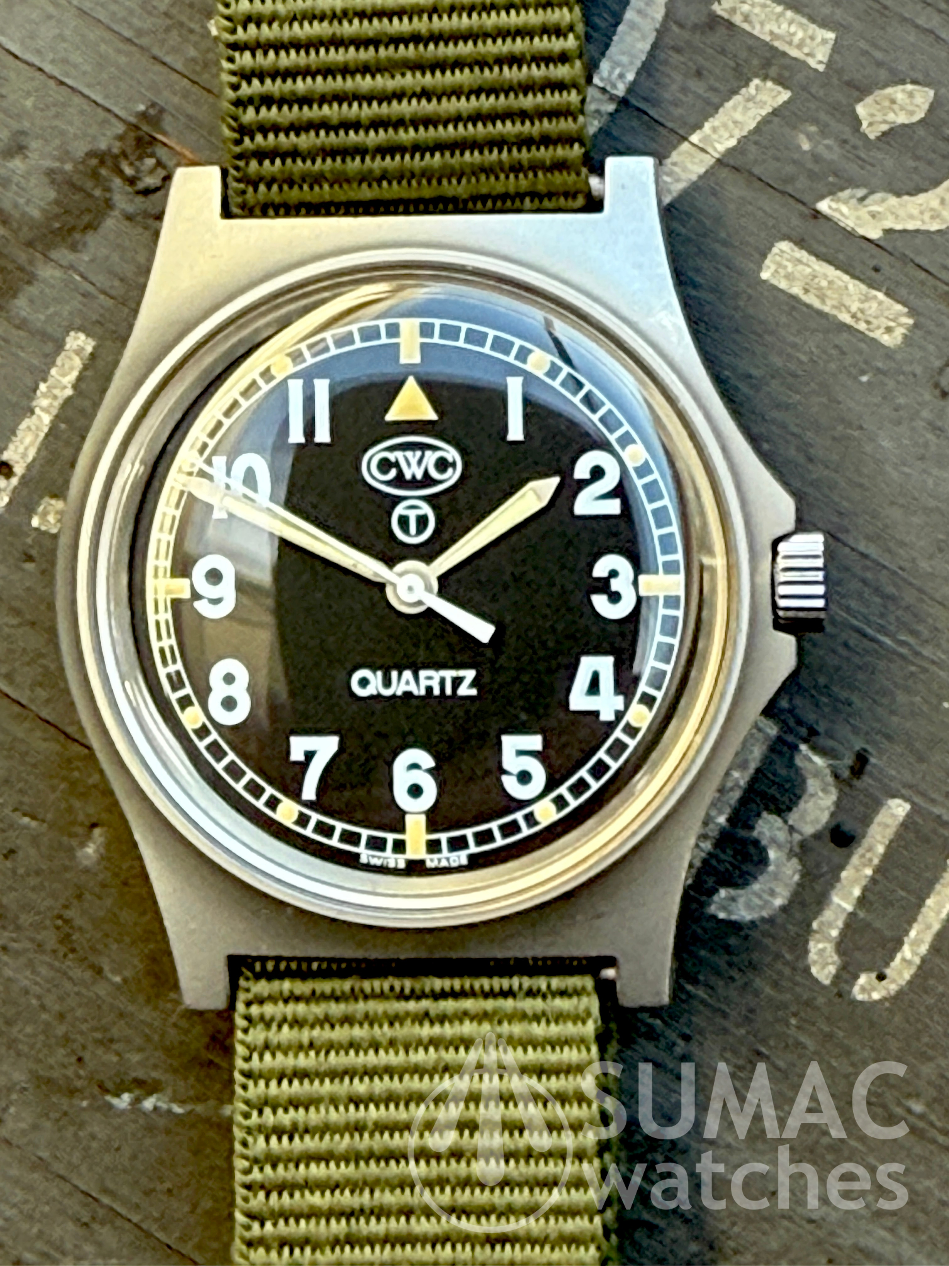 2006 CWC G10 British Army (W10) issue quartz field watch