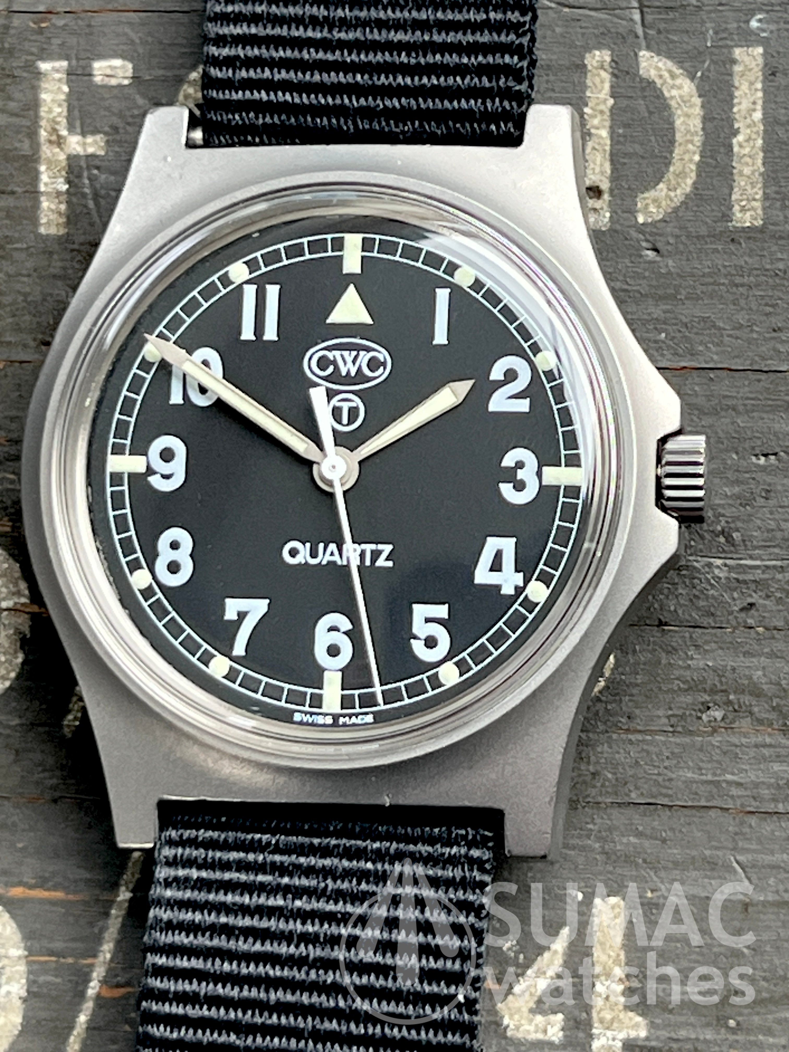 1995 CWC G10 Royal Marines (0555) issue quartz field watch