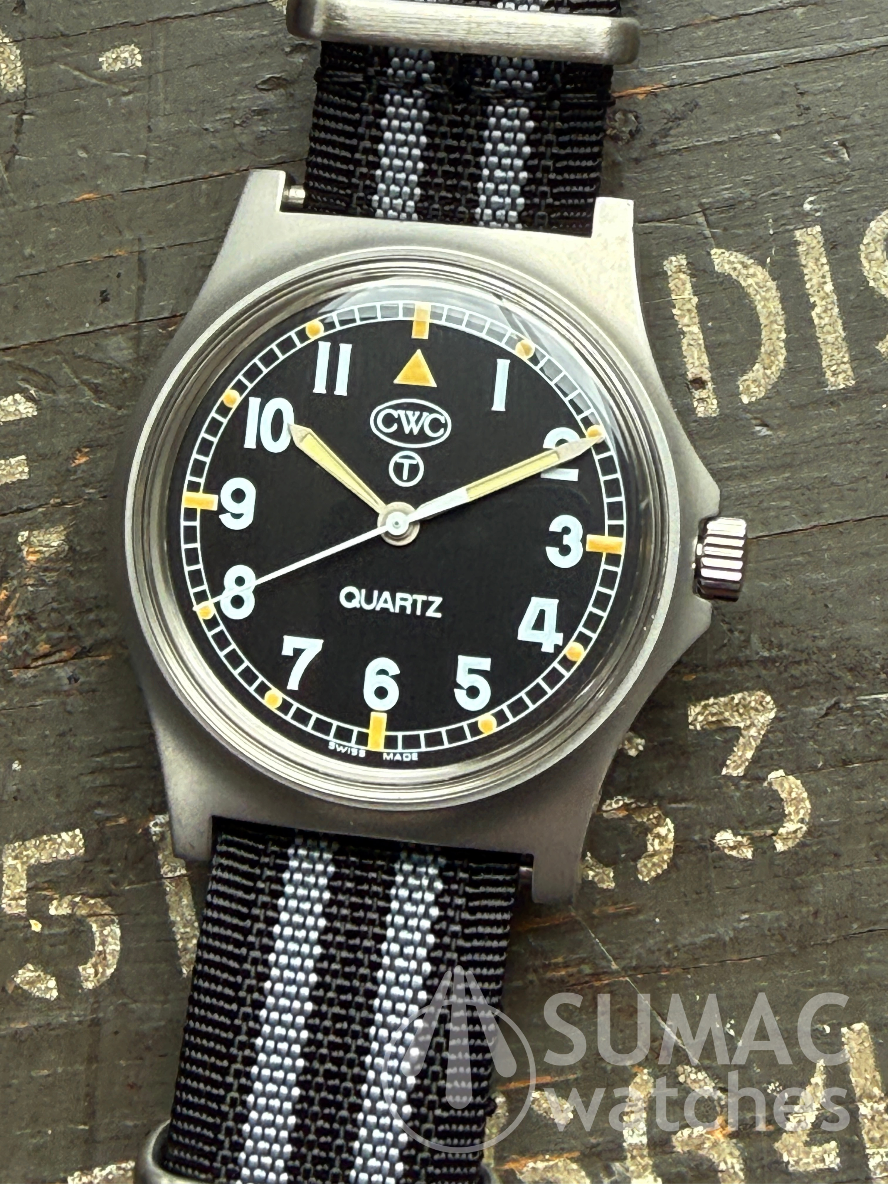 2006 CWC G10 British Army (W10) issue quartz field watch