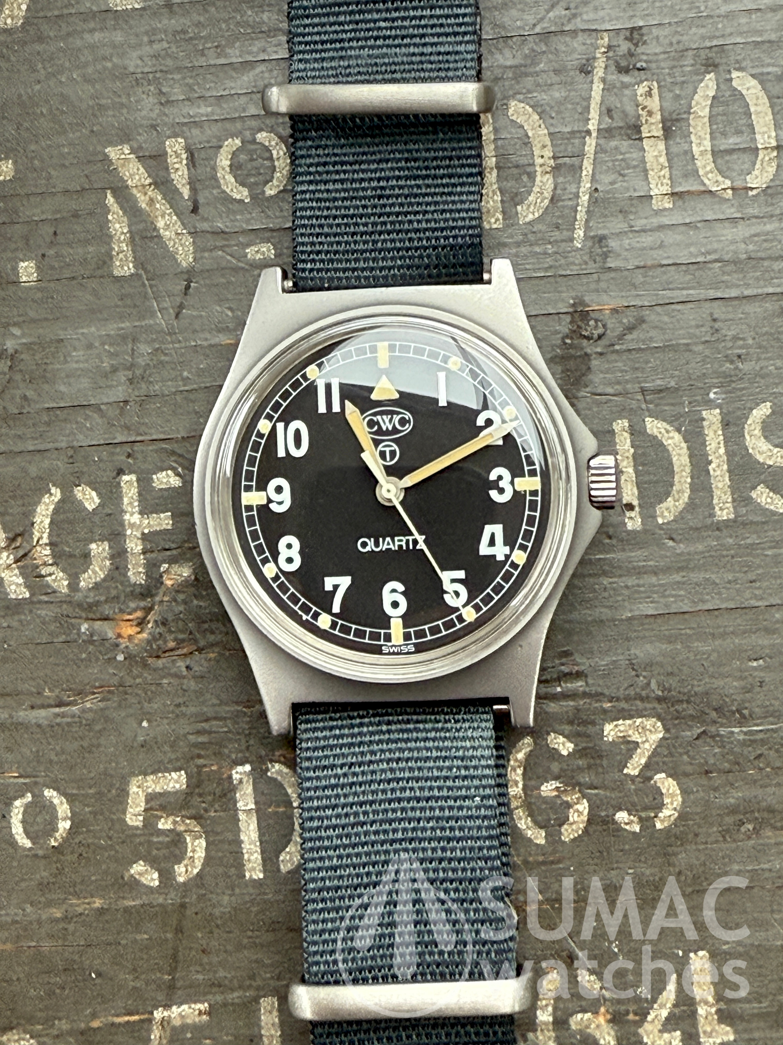 Rare 1983 CWC G10 offset hatch 'Medium Fatboy' Army issue