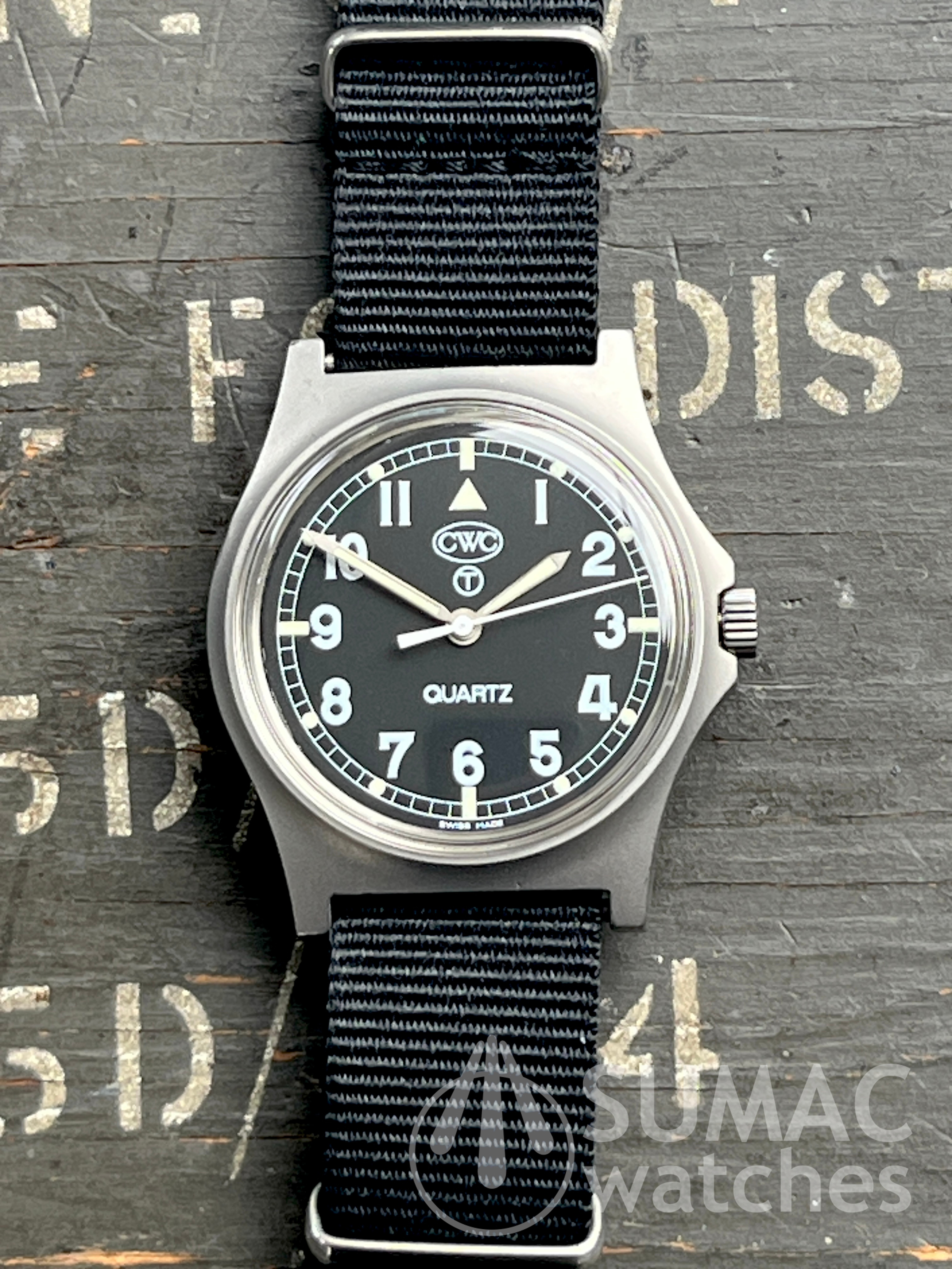 1995 CWC G10 Royal Marines (0555) issue quartz field watch