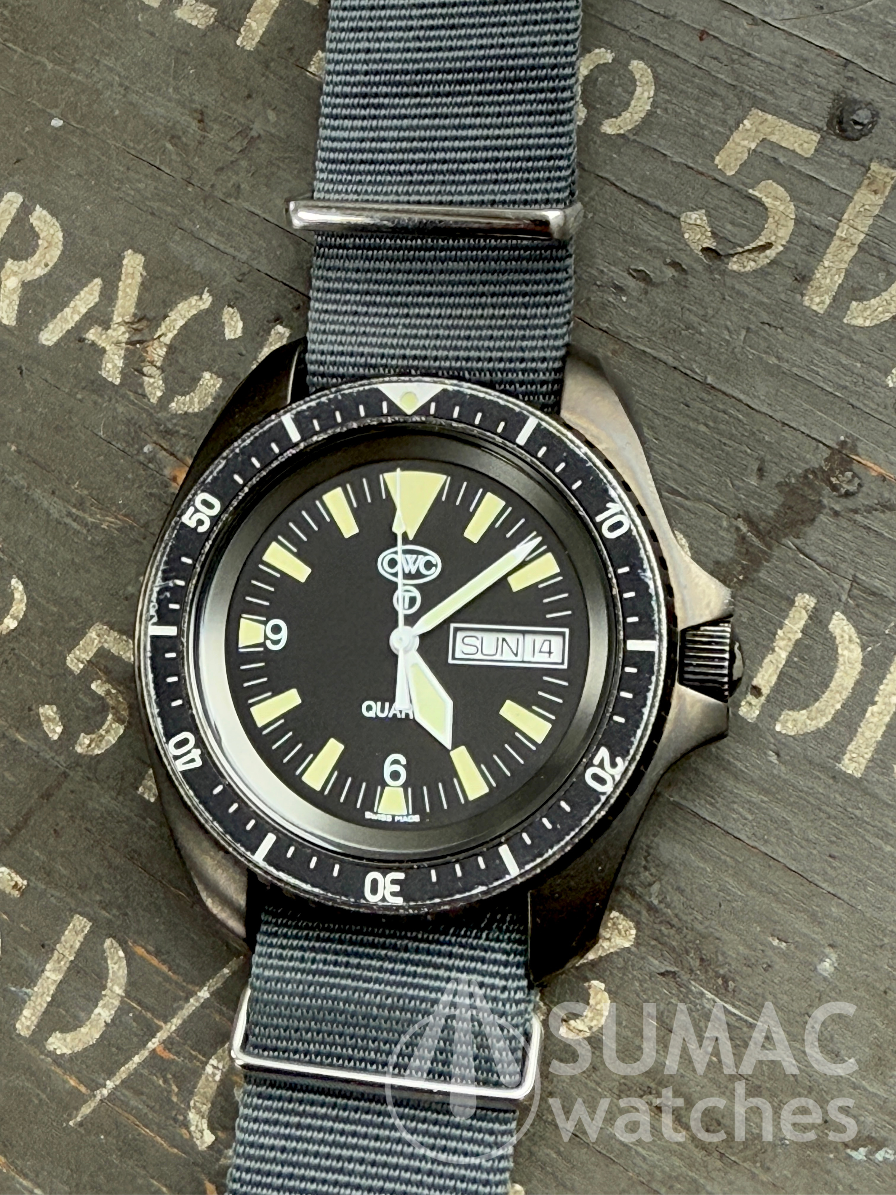Rare 1999 issued CWC SBS (0555) diver