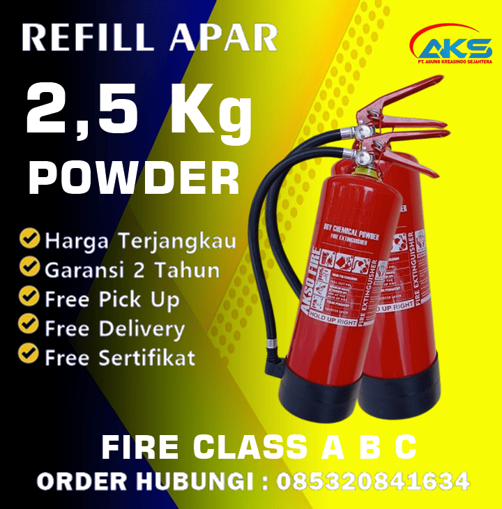 Refill APAR 2,5 Kg Powder