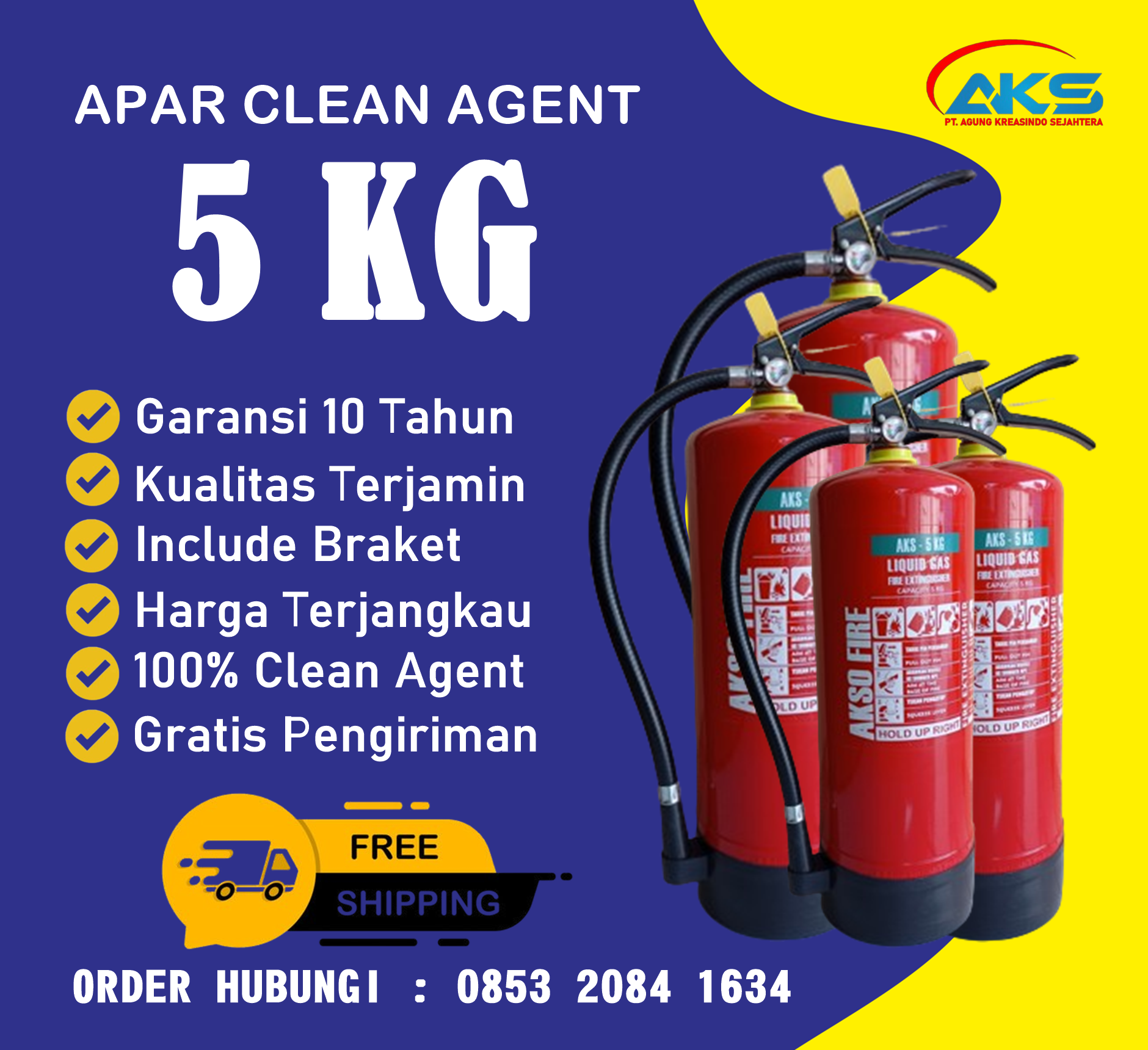 APAR Clean Agent 5 KG
