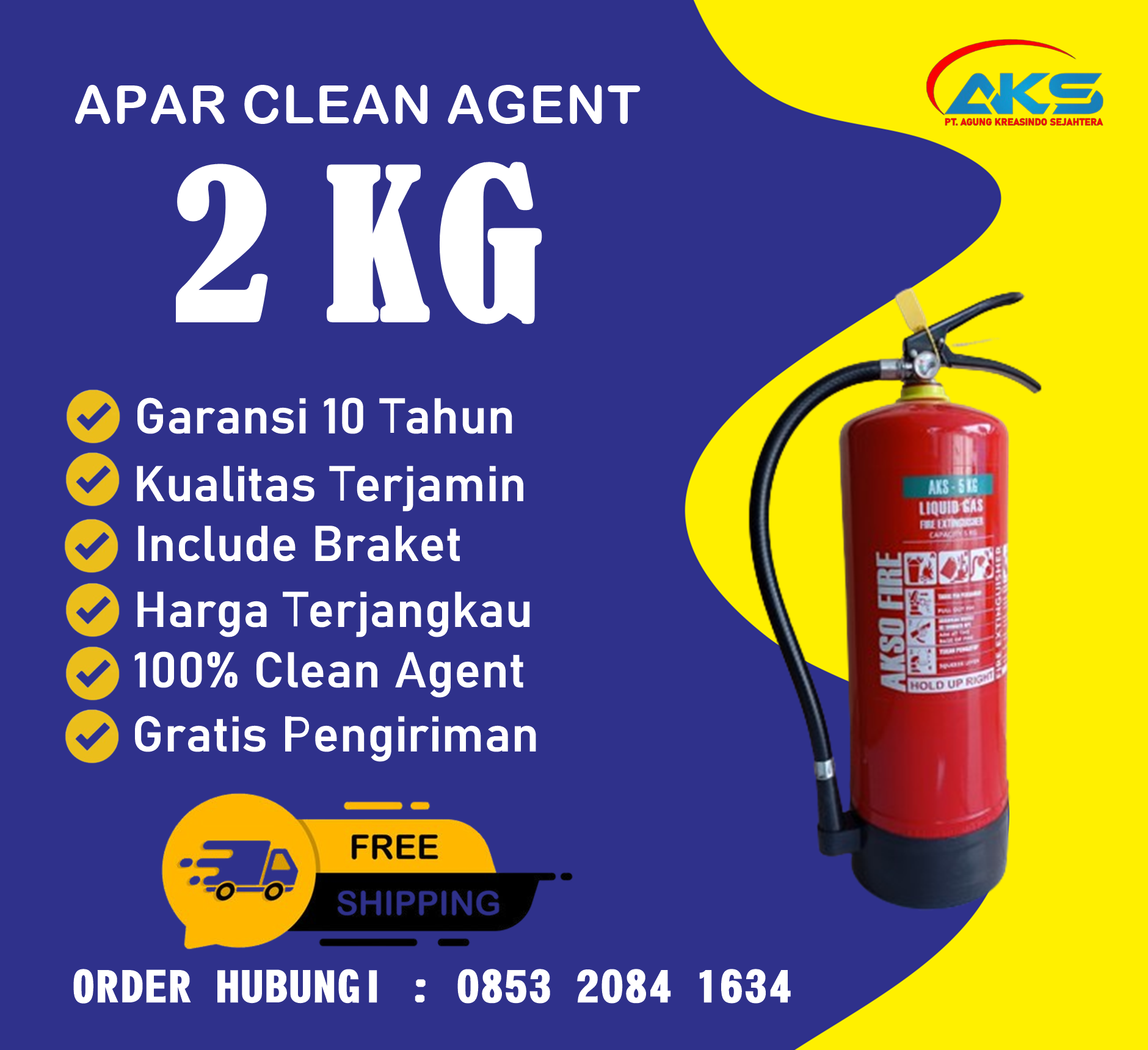 APAR Clean Agent 2 KG