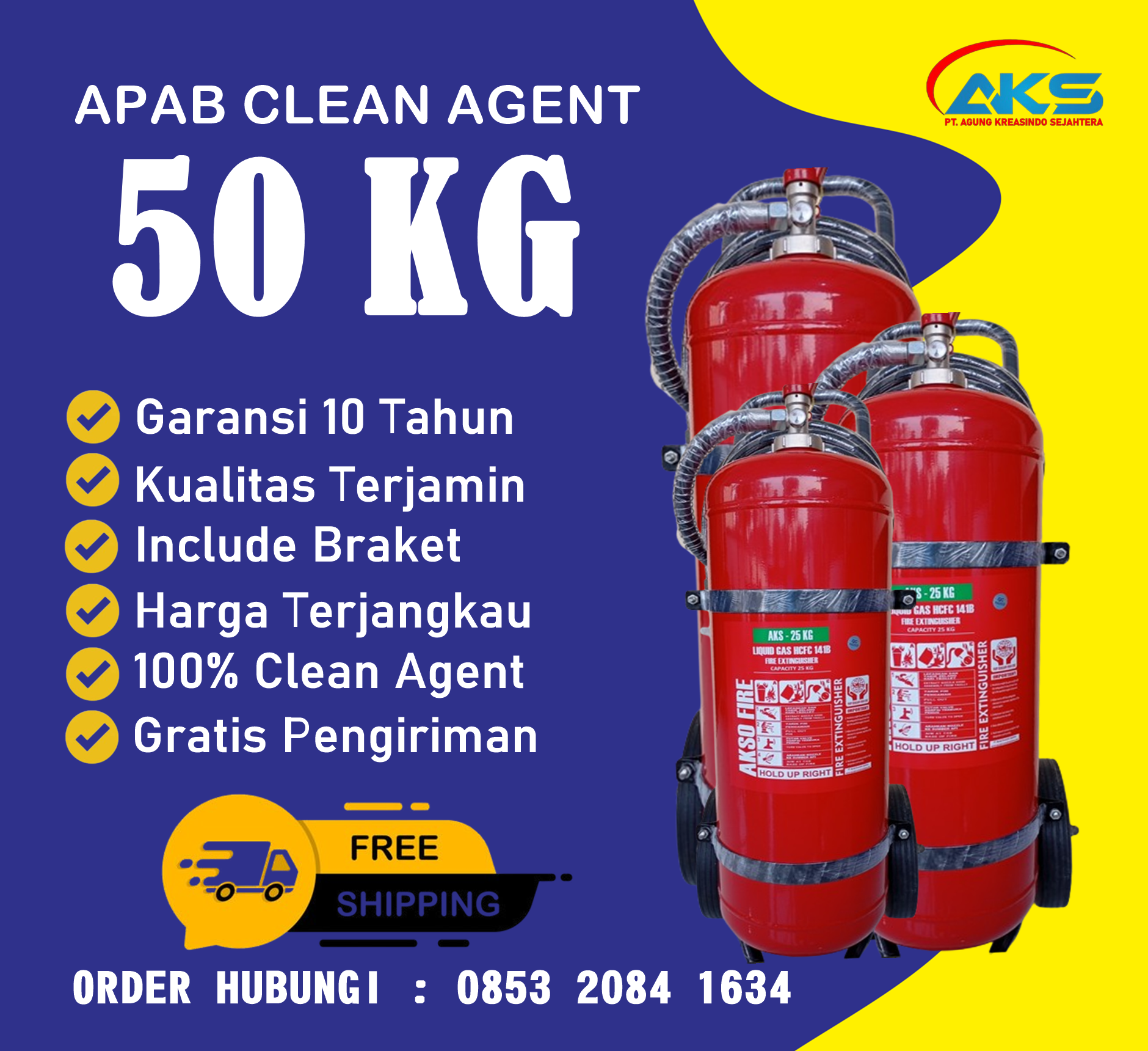 APAB Clean Agent 50 KG