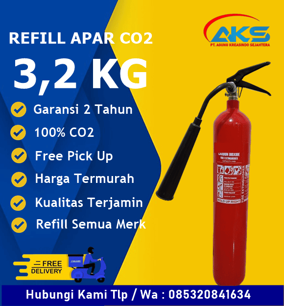 Refill APAR CO2 3,2 KG