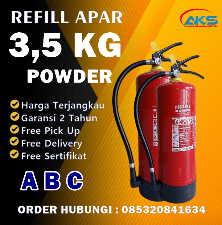 Refill APAR 3,5 KG Powder