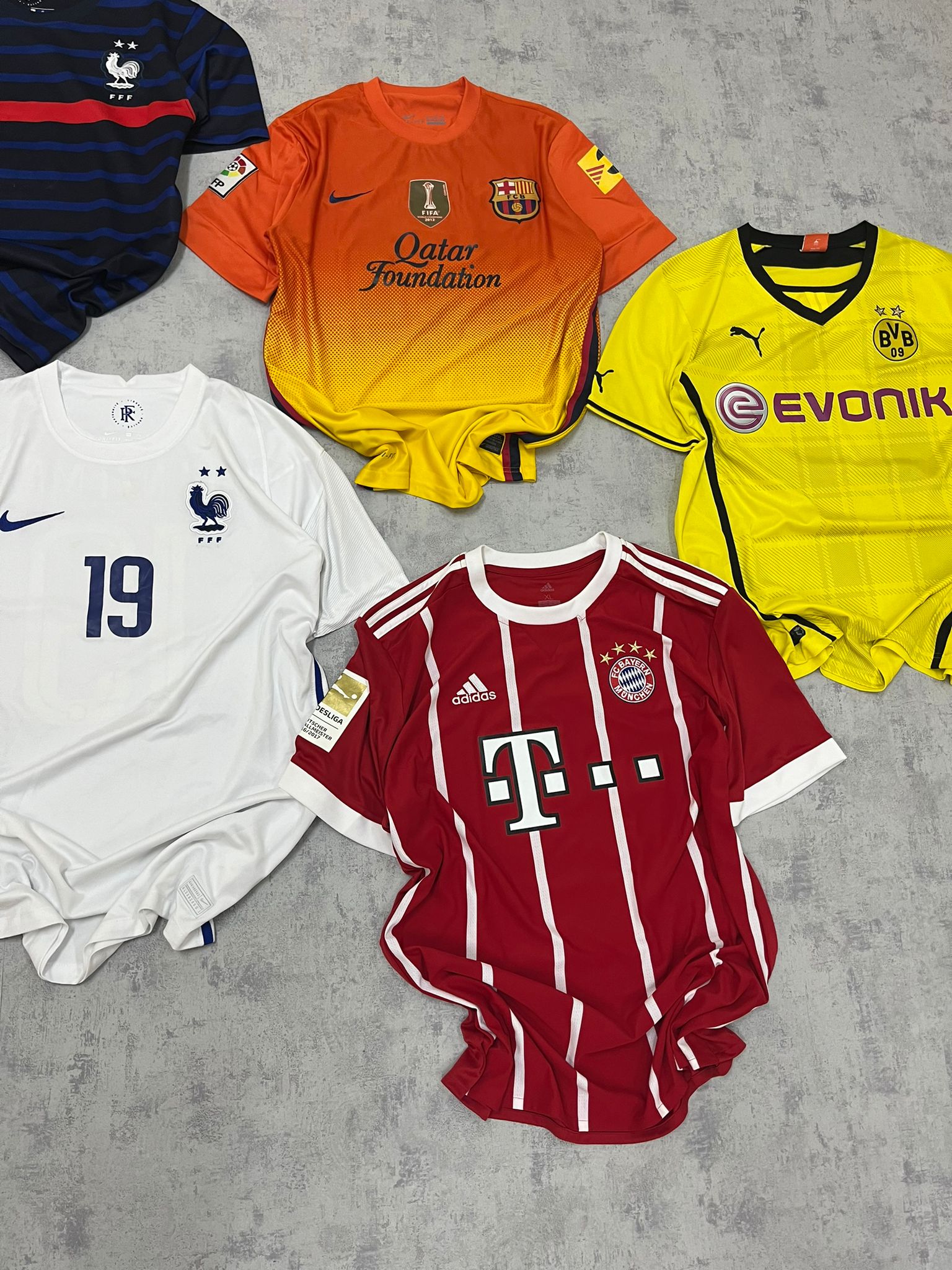 CAMISETAS DE FÚTBOL