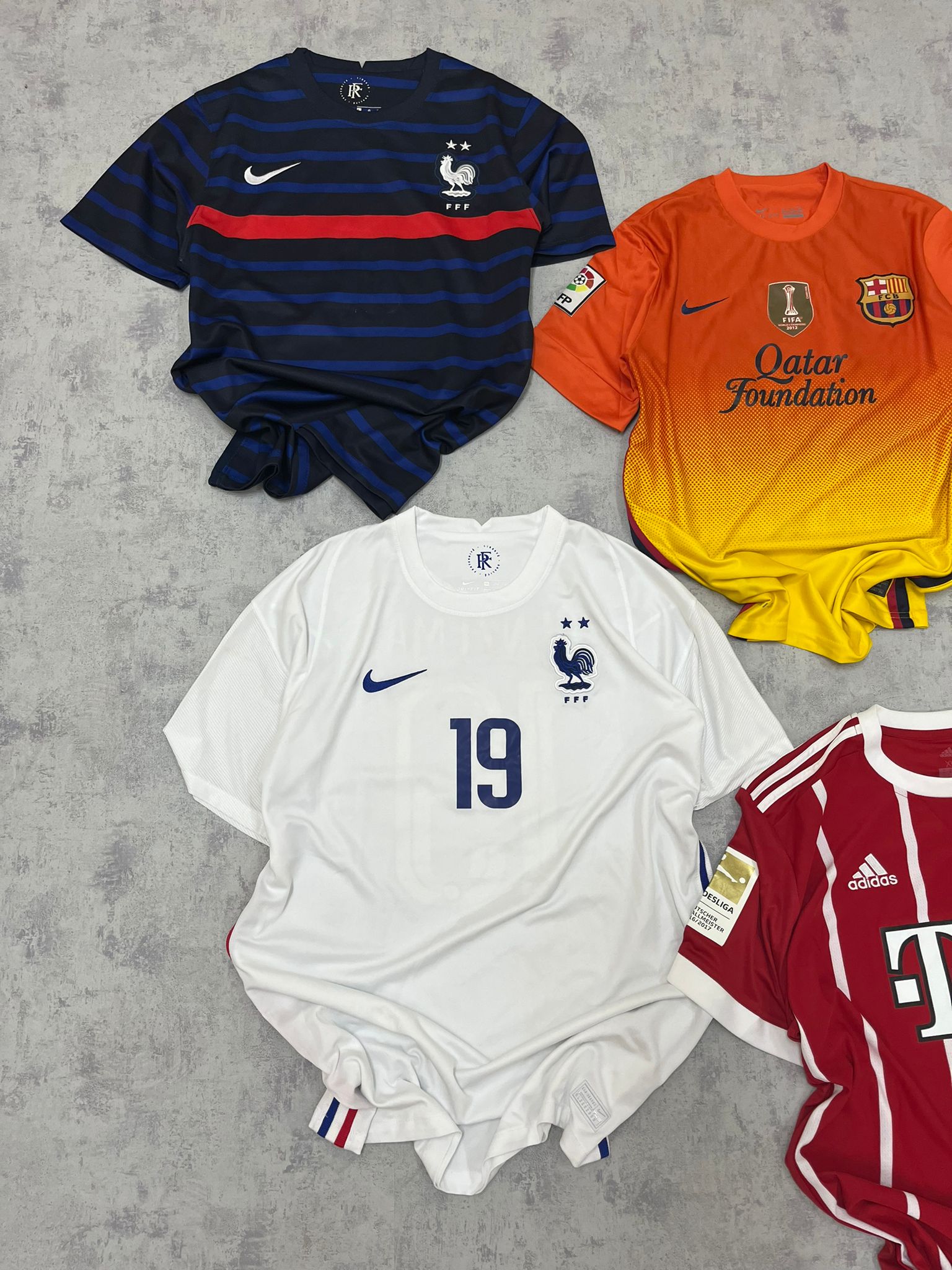 CAMISETAS DE FÚTBOL