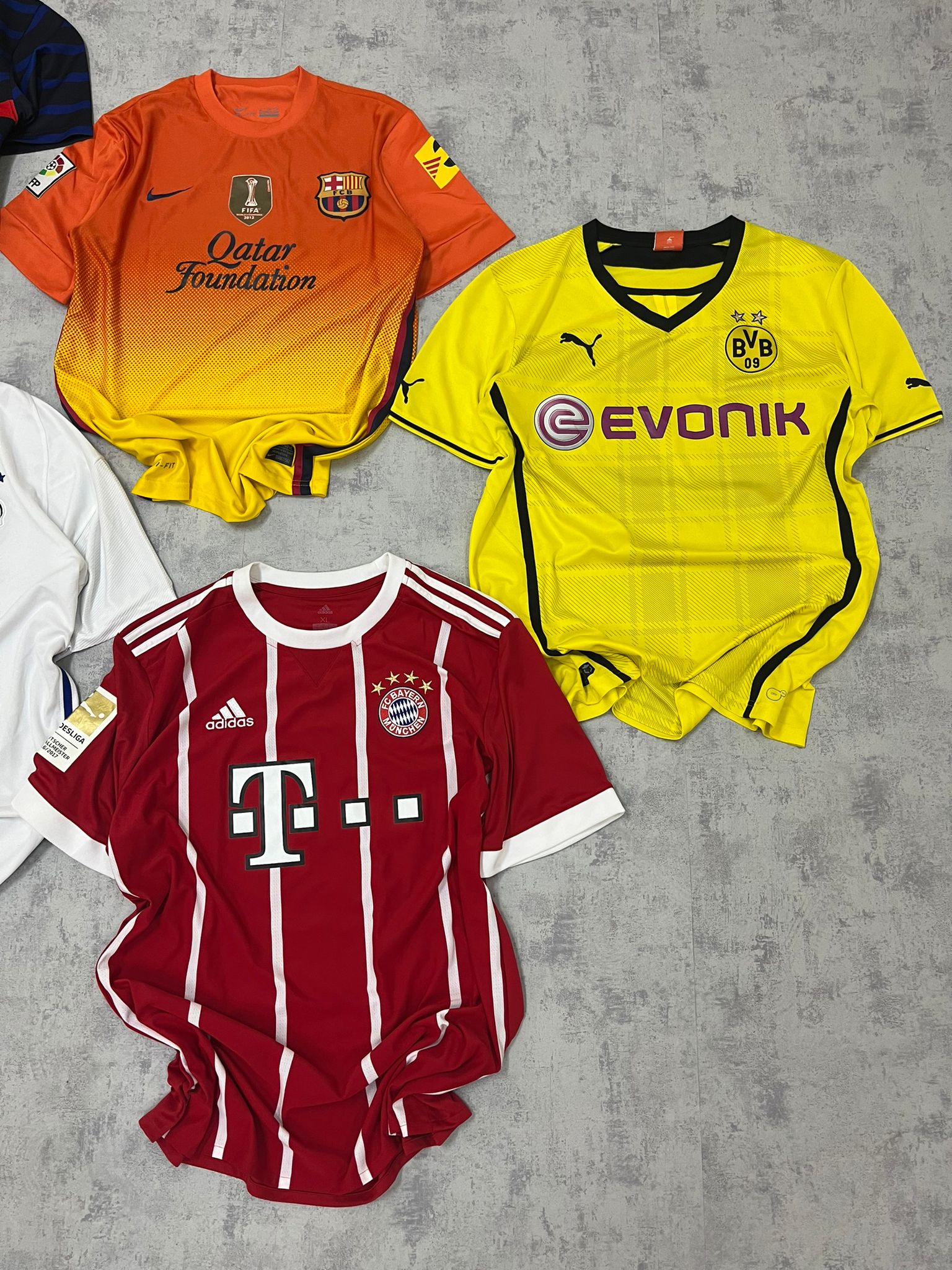 CAMISETAS DE FÚTBOL