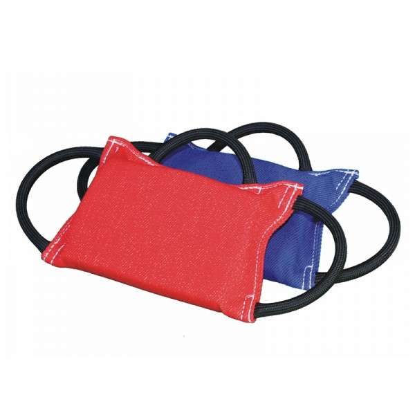 Dresūros pagalvė su trimis rankenomis iš ringo audinio