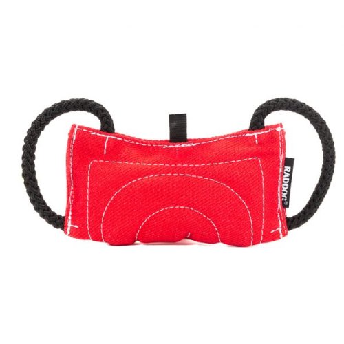 Dresūros pagalvė su dviem rankenomis ir tvirtinimo kilpa iš ringo audinio