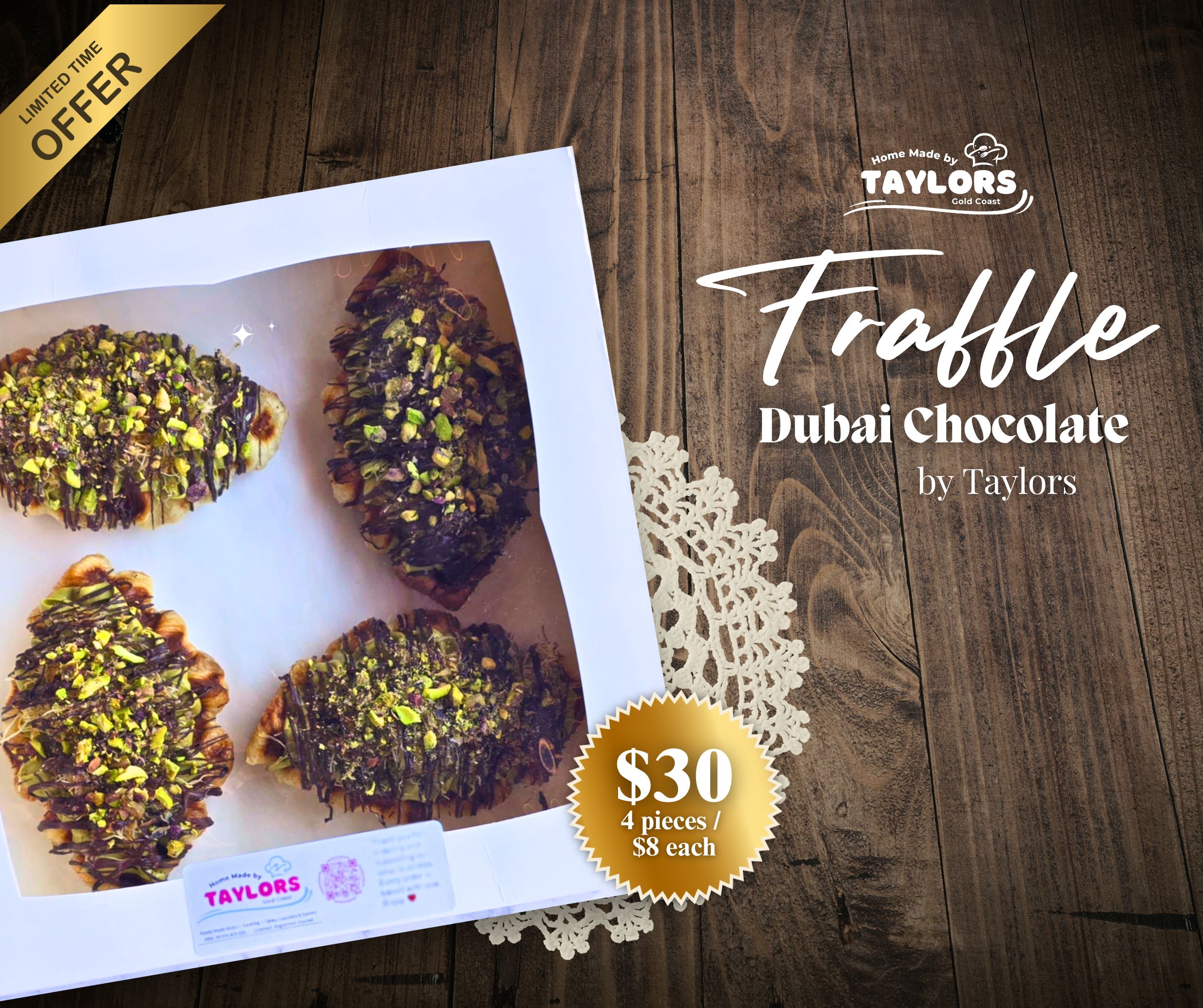 HMBT Fraffle Dubai Chocolate 