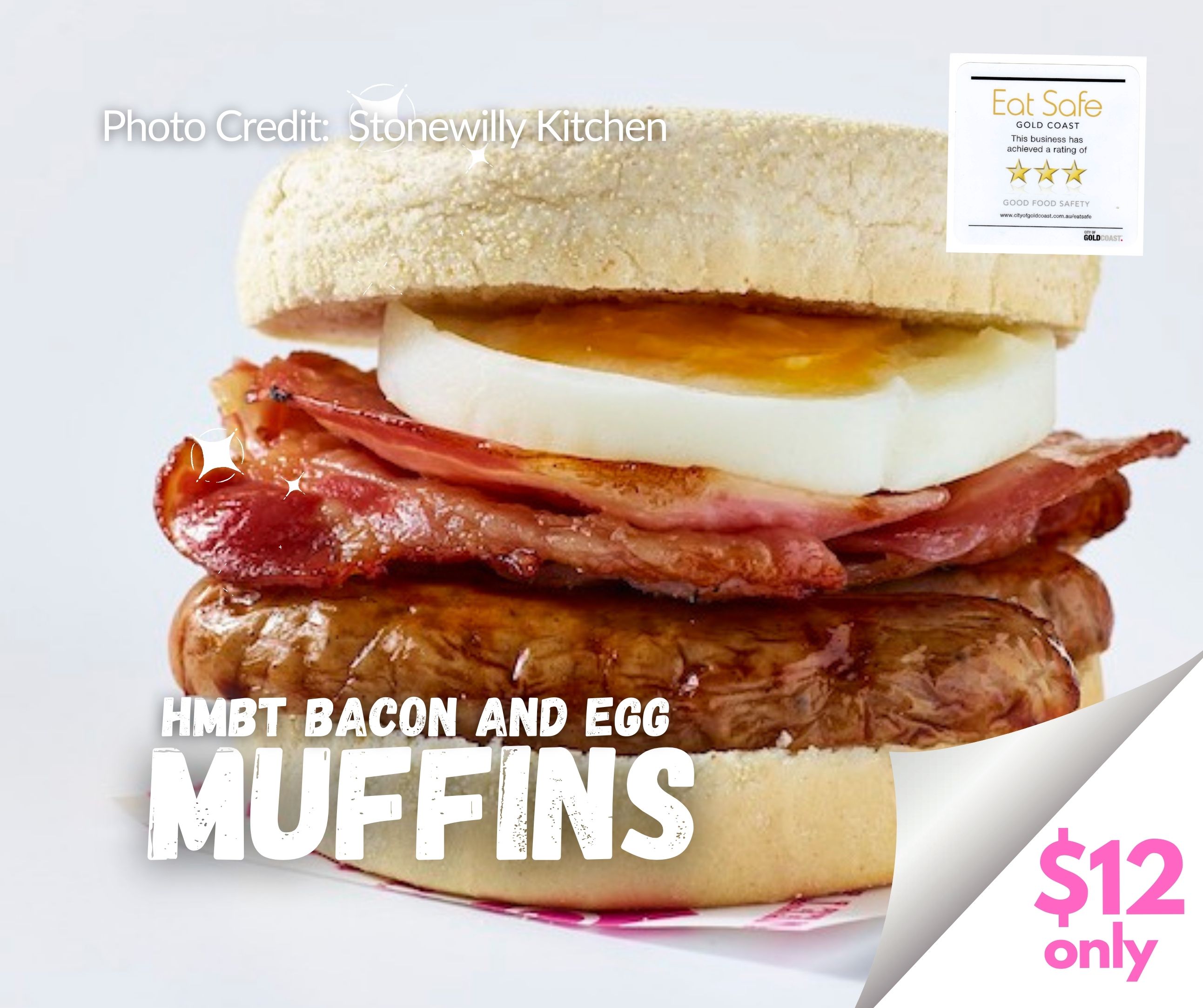 HMBT Bacon and Egg Muffins