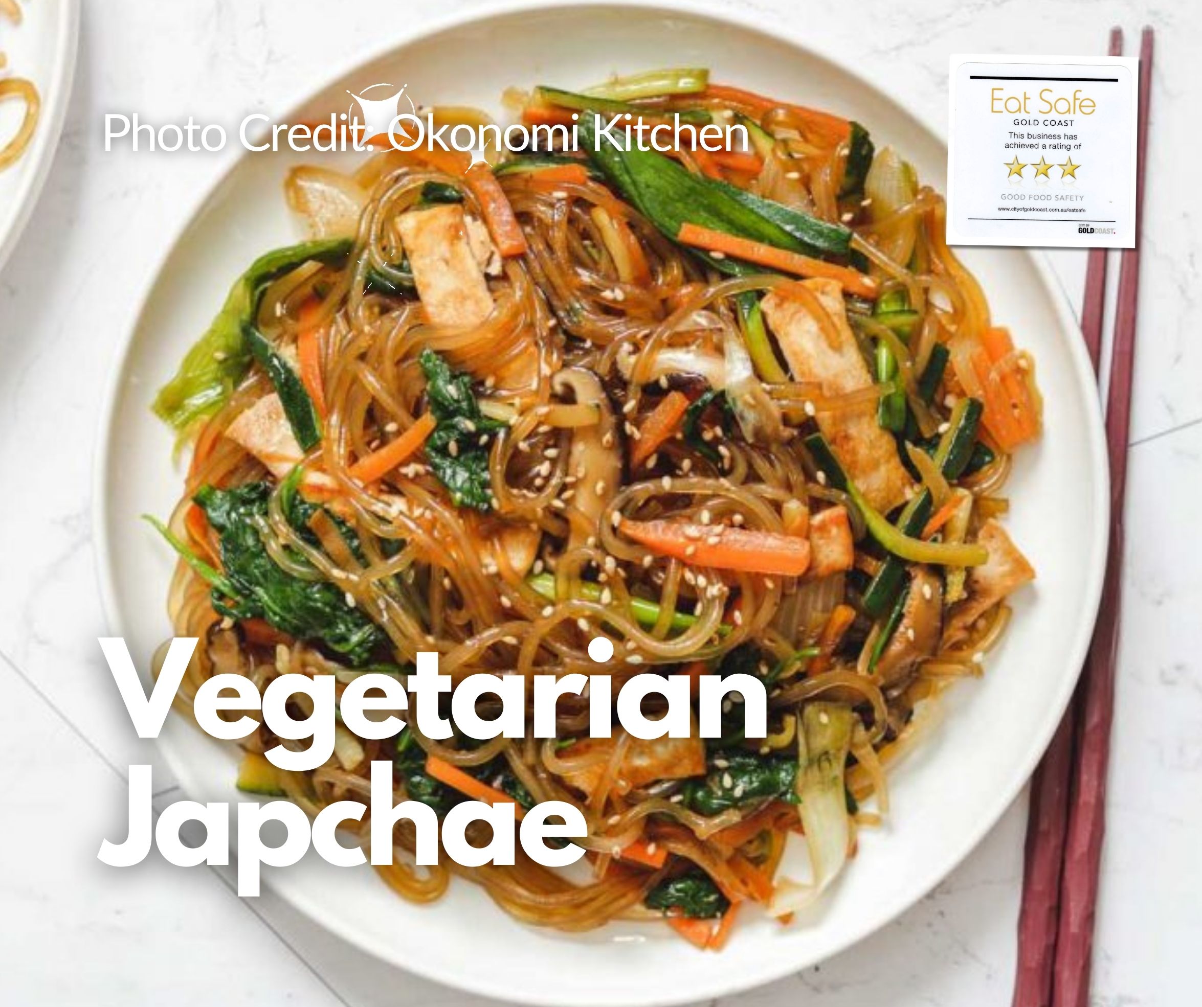 Vegetarian Japchae