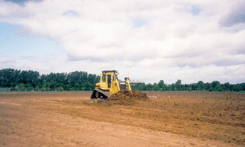 Soccer Field Turfing