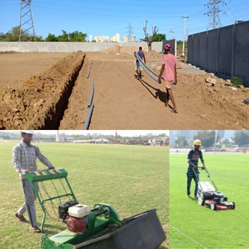 Soccer Field Turfing