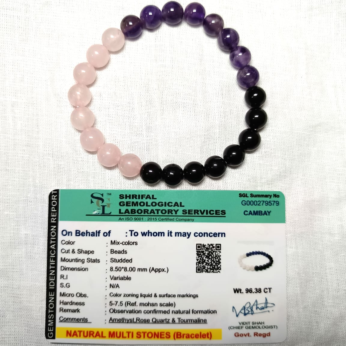 Healers Crystal Bracelet