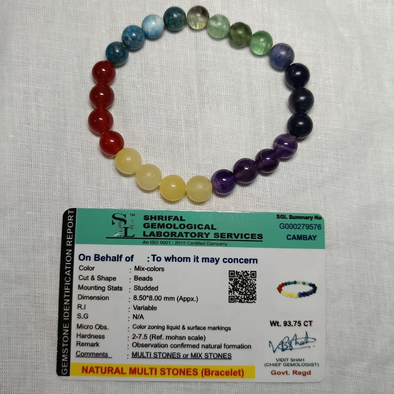 Study and Focus Bracelet