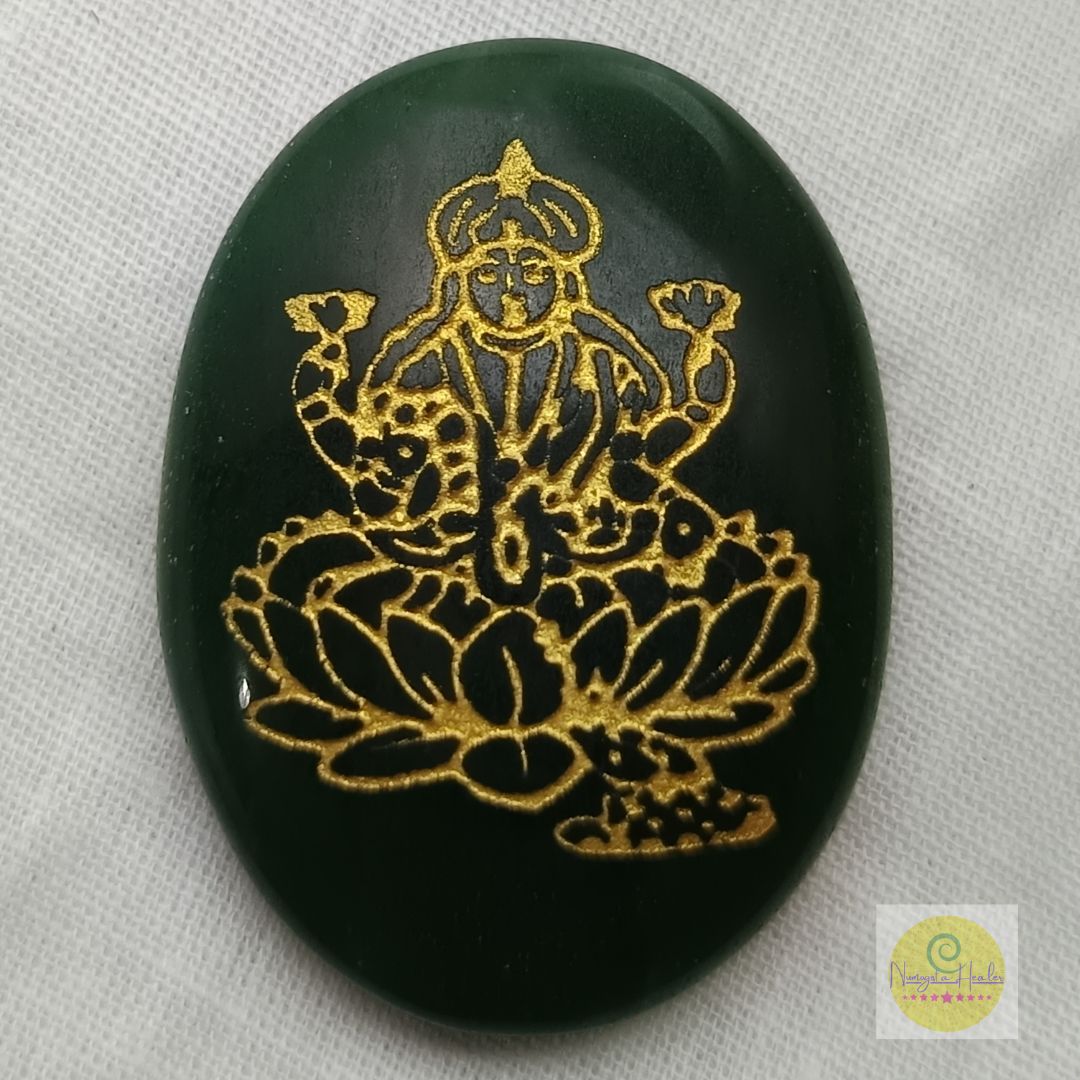 Green Zade Laxmi Coin