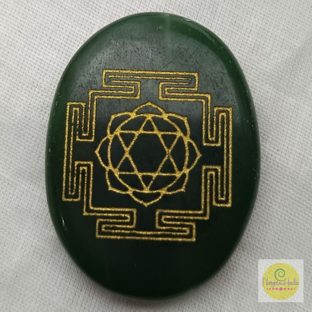 Green Zade Laxmi Coin