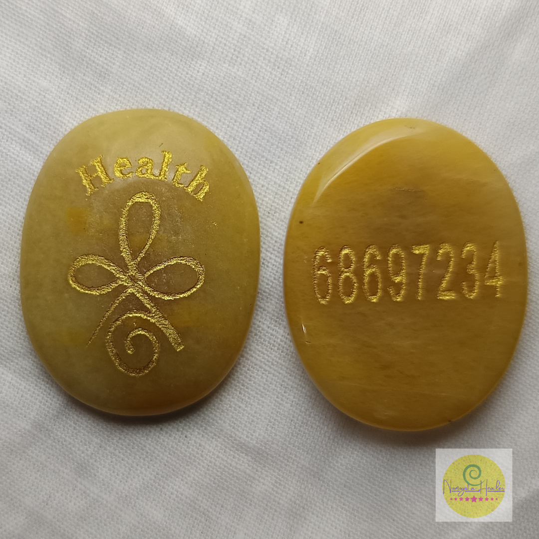 Yellow Zade Health Zibu Coin