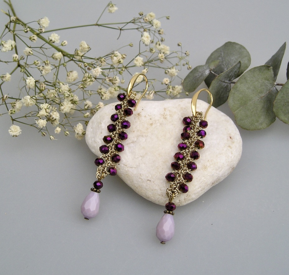 Boucles d'oreilles GLYCINE