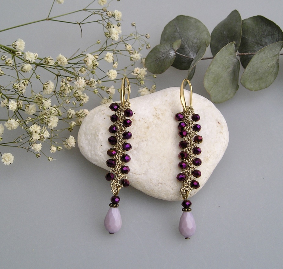 Boucles d'oreilles GLYCINE