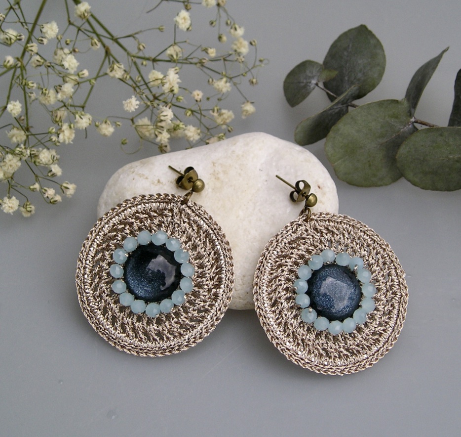 Boucles d'oreilles CABOCHON