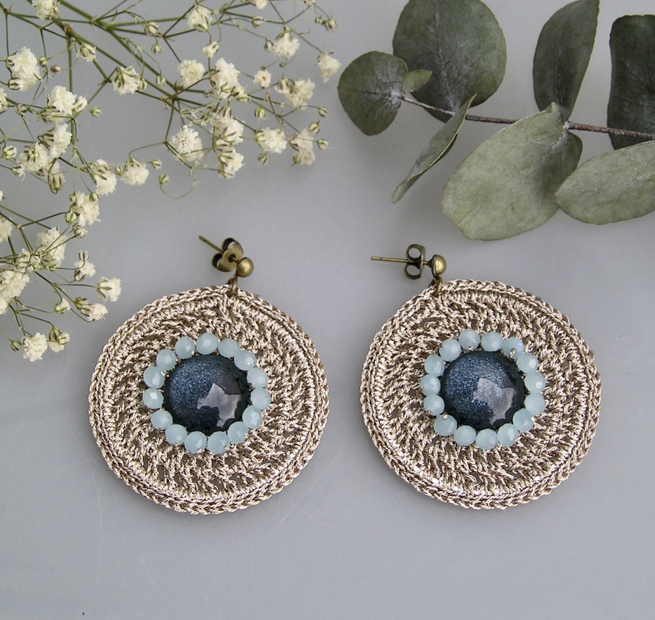 Boucles d'oreilles CABOCHON