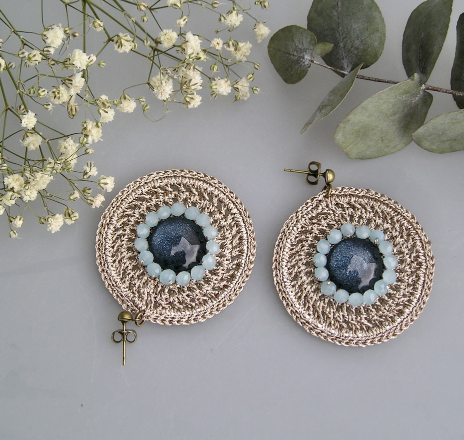 Boucles d'oreilles CABOCHON