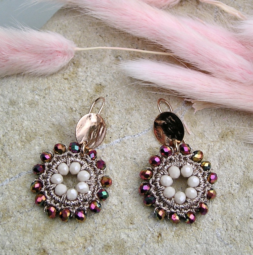 Boucles d'oreilles bohème chic LUANA