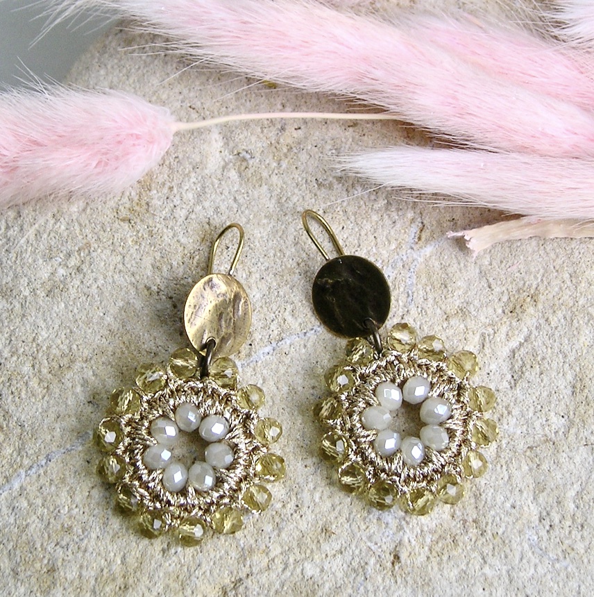 Boucles d'oreilles bohème chic LUANA