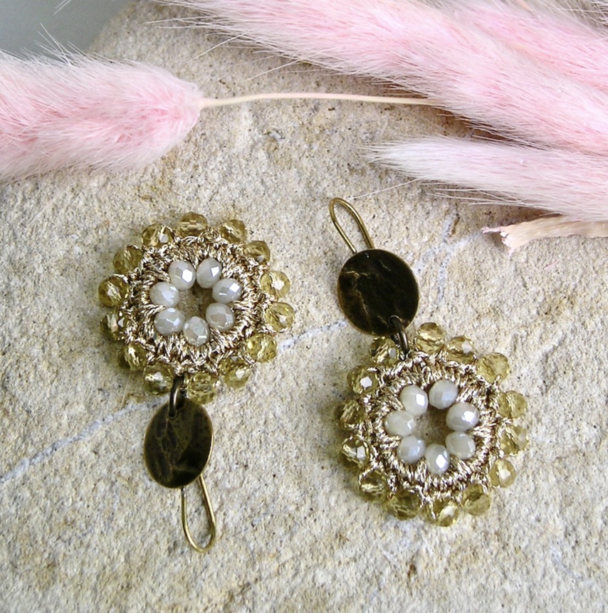 Boucles d'oreilles bohème chic LUANA
