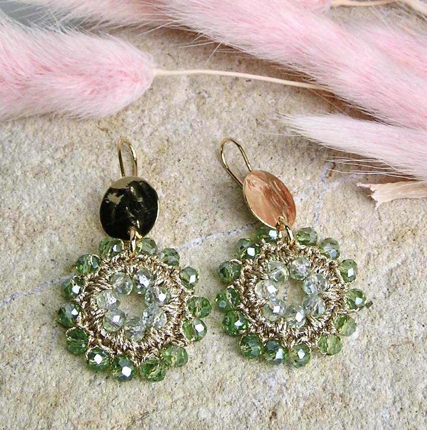 Boucles d'oreilles bohème chic LUANA