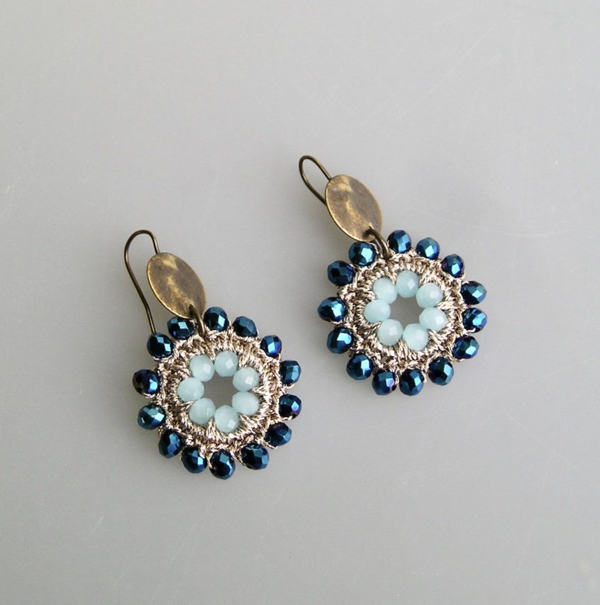 Boucles d'oreilles bohème chic LUANA