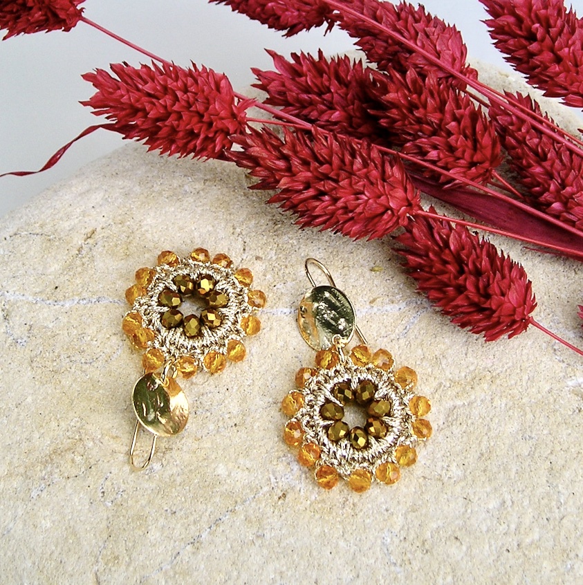 Boucles d'oreilles bohème chic LUANA